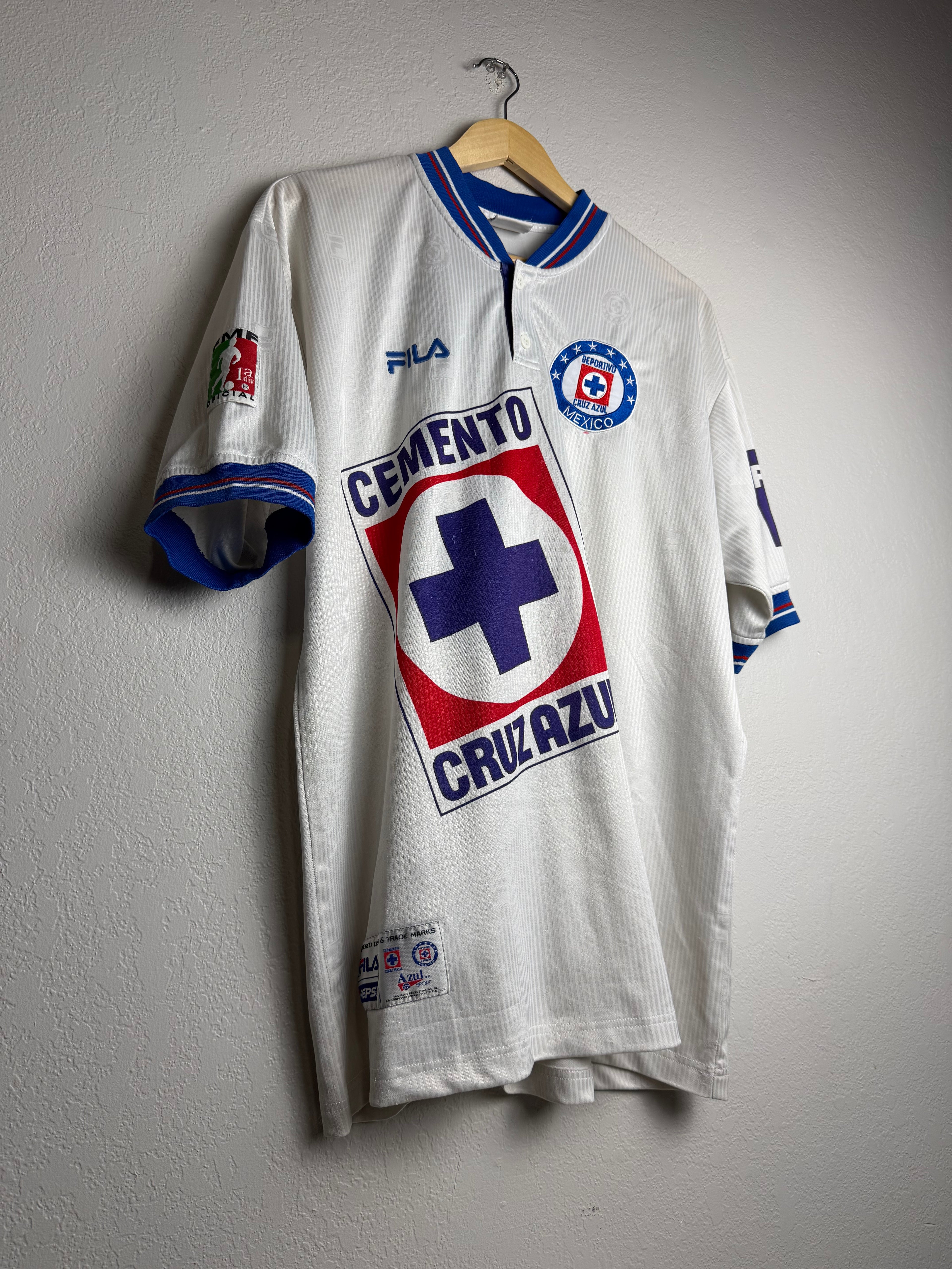 Cruz Azul 1998 Away Jersey #10 Matute