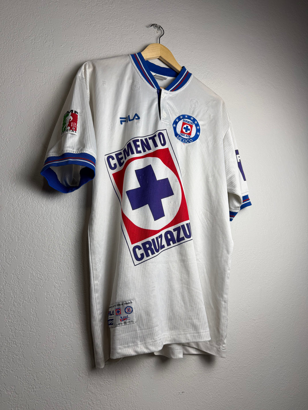 Cruz Azul 1998 Away Jersey #10 Matute