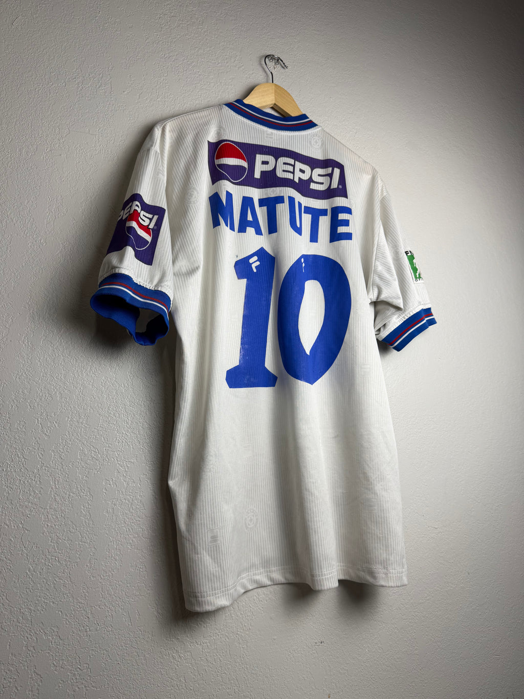Cruz Azul 1998 Away Jersey #10 Matute