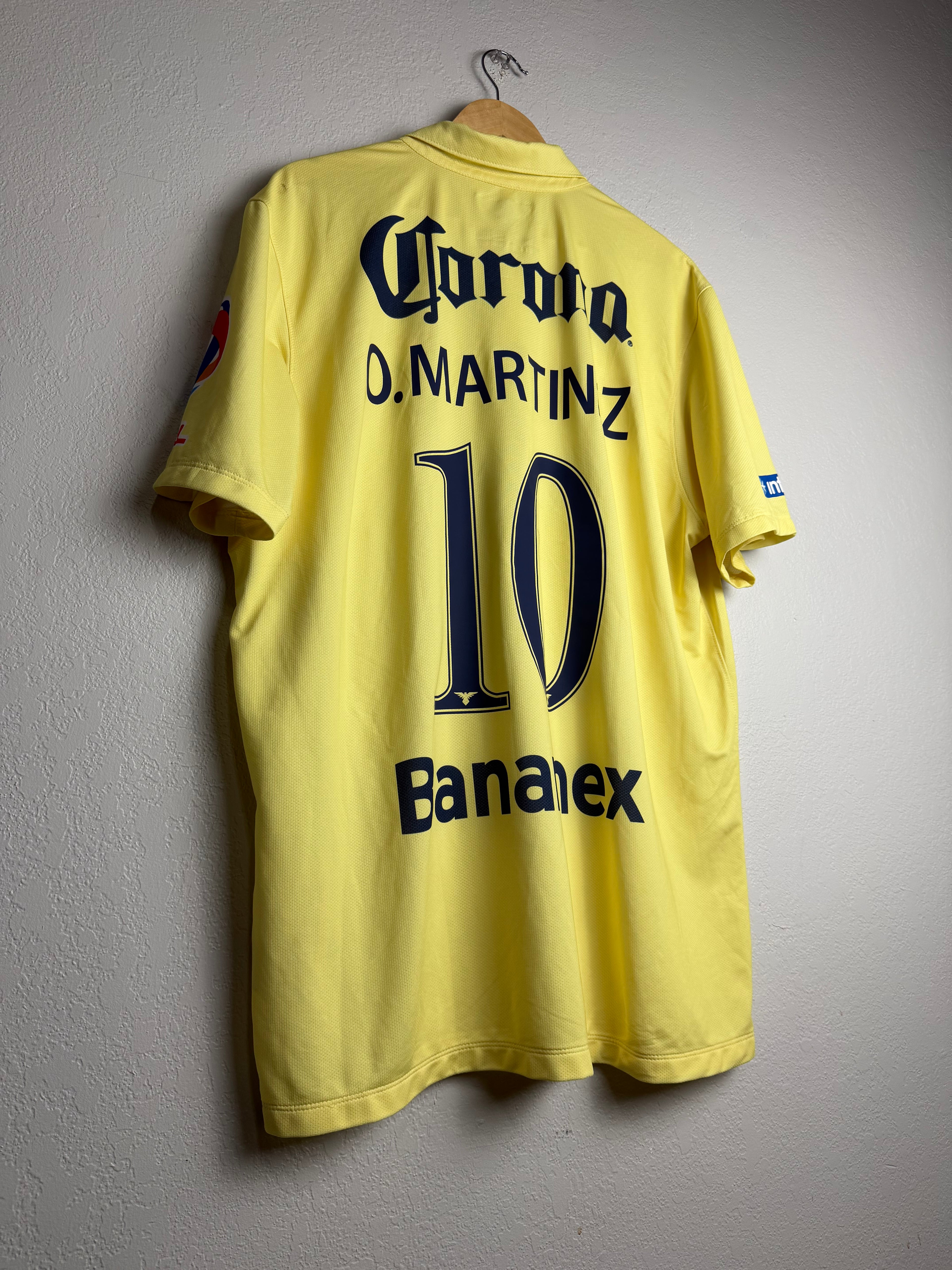 Club America 2014/15 Home Jersey #10 Martinez