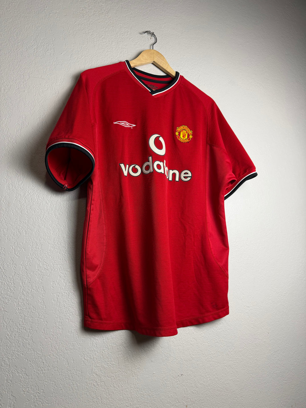 Manchester United 2000/01 Home Jersey #21 Forlan
