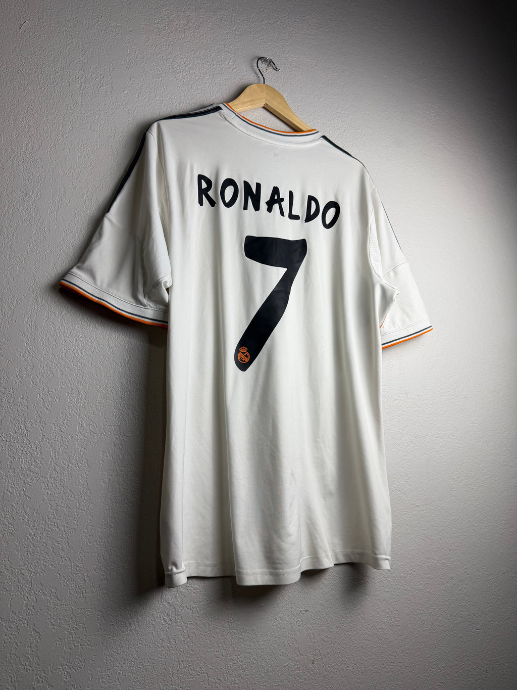 Real Madrid 2013/14 Home Jersey #7 Ronaldo
