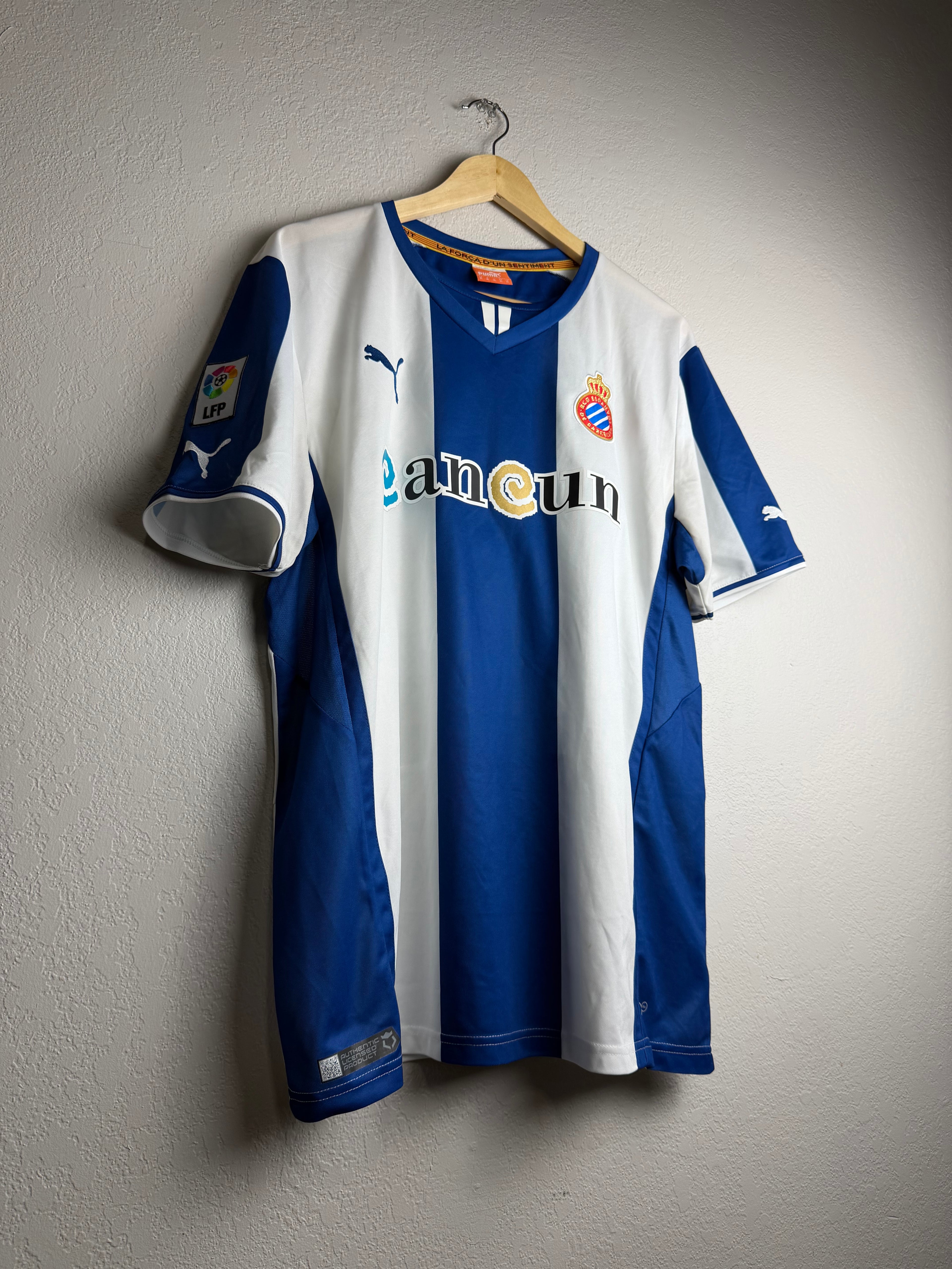 Espanyol 2013/14 Home Jersey #15 H.Moreno
