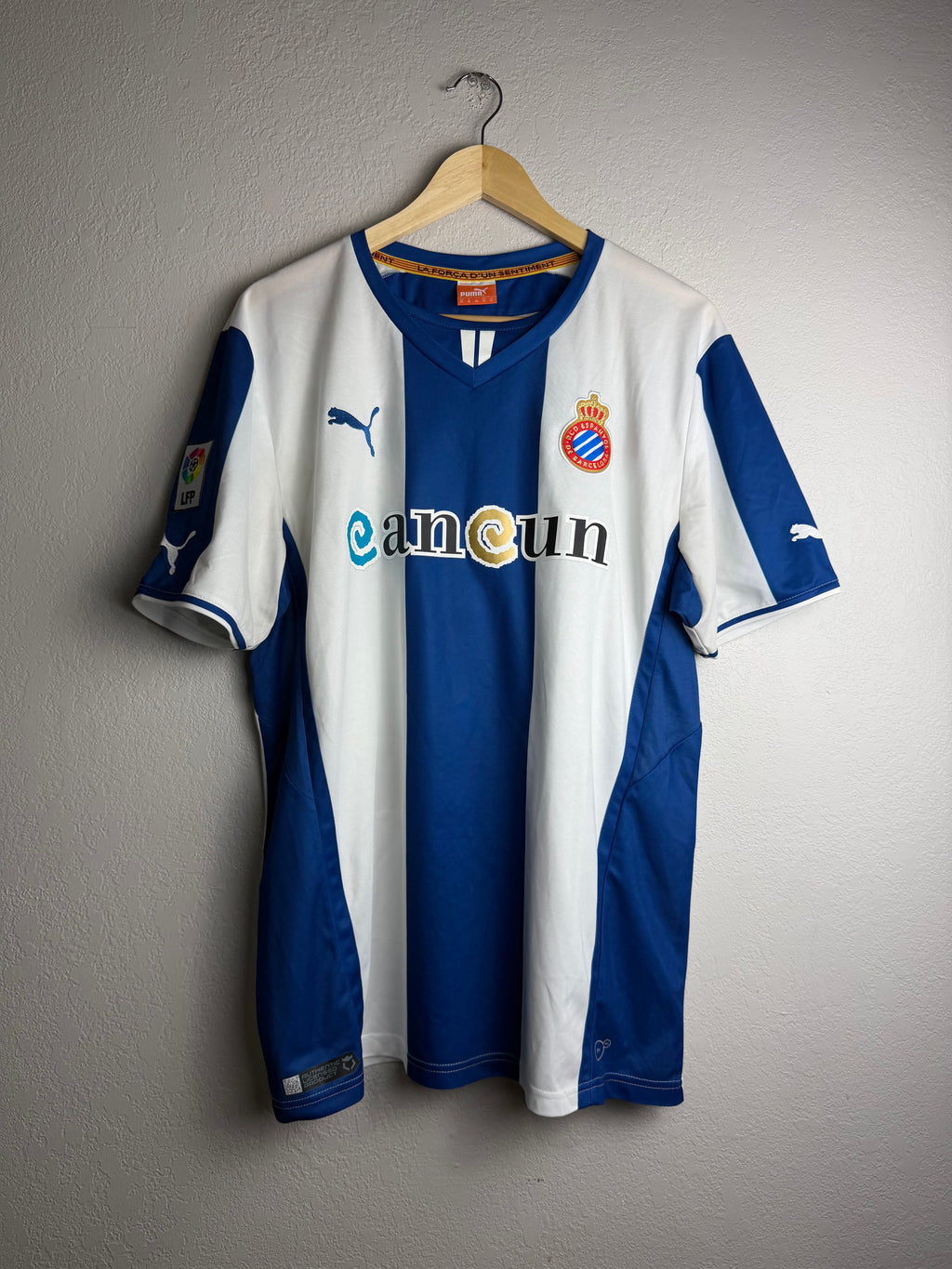 Espanyol 2013/14 Home Jersey #15 H.Moreno