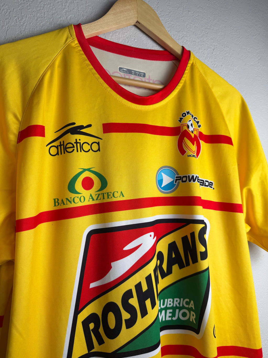 Monarcas Morelia 2008/09 Home Jersey #58 Borgetti