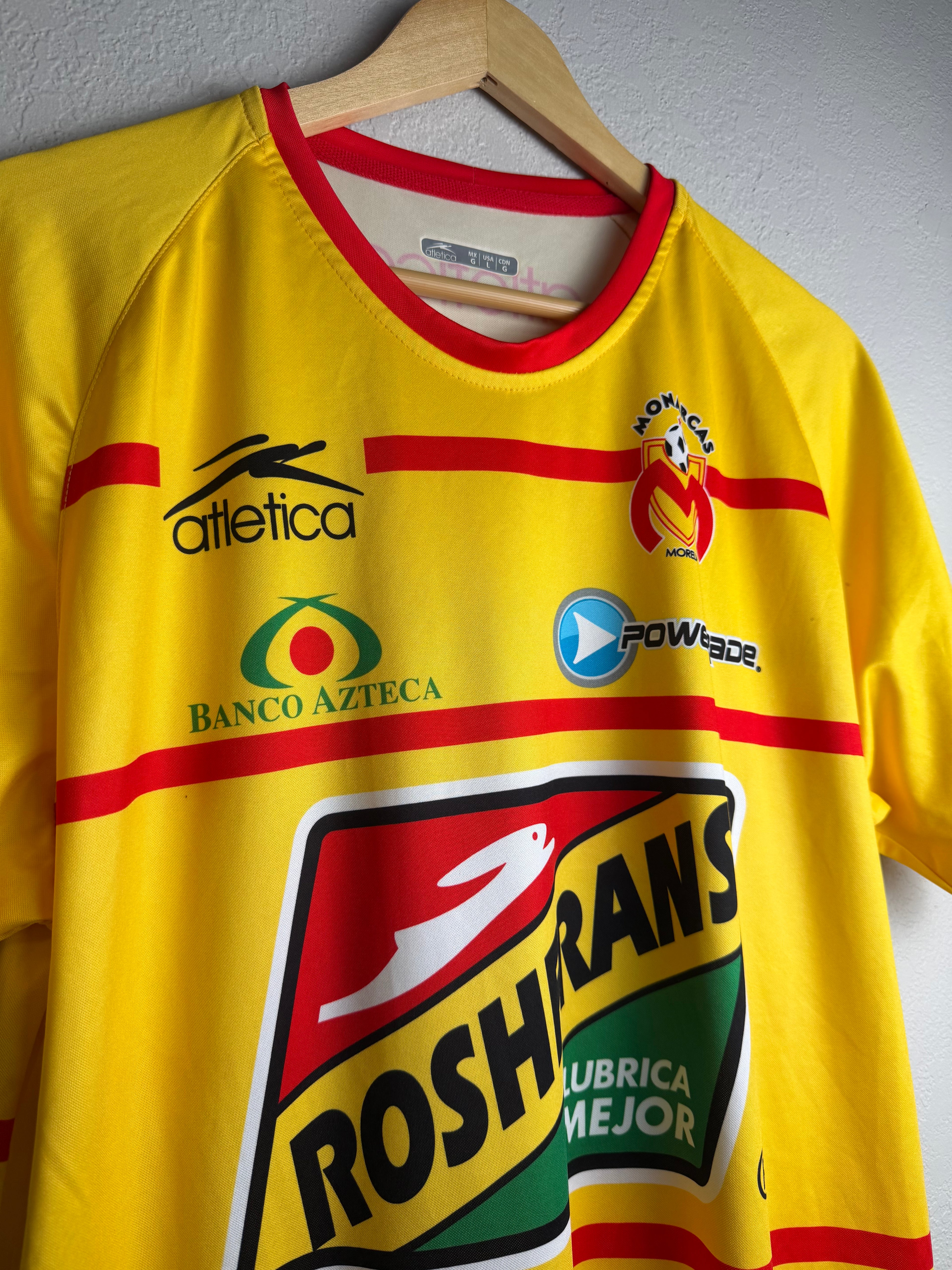 Monarcas Morelia 2008/09 Home Jersey #58 Borgetti