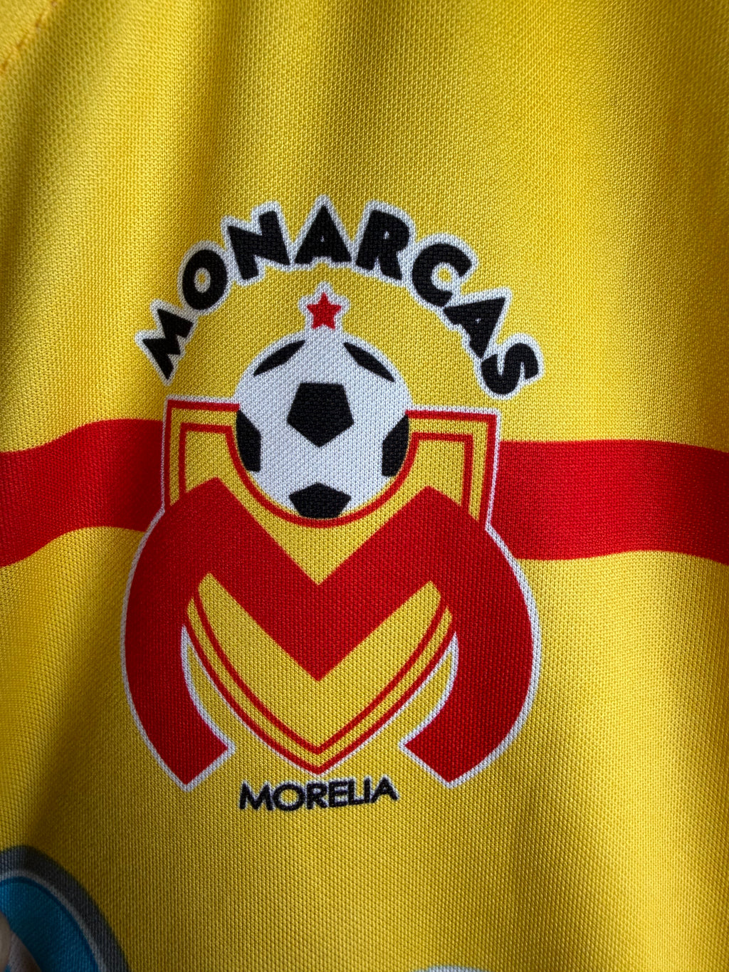 Monarcas Morelia 2008/09 Home Jersey #58 Borgetti