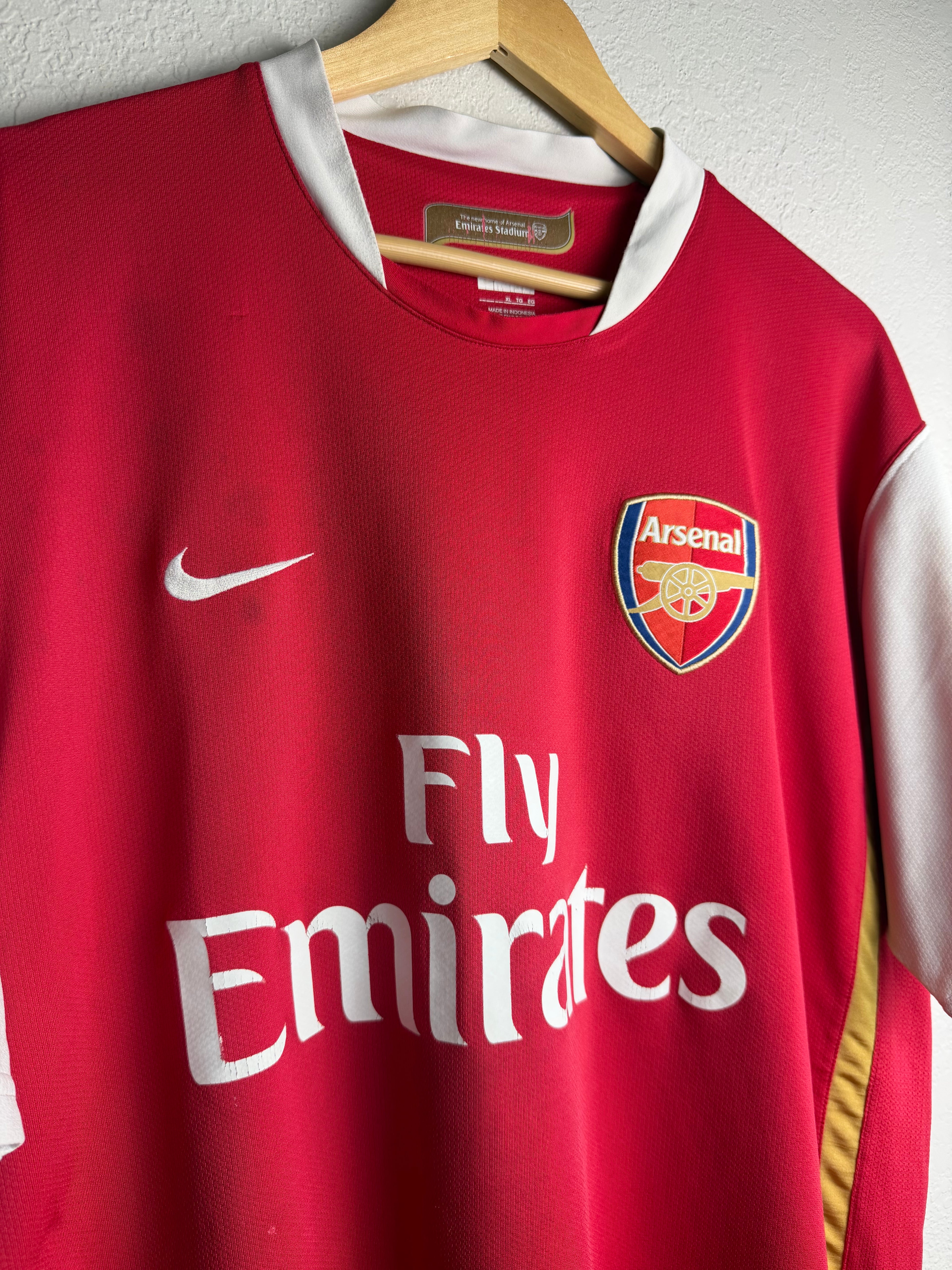 Arsenal FC 2006/07 Home Jersey 2007/08 #11 Van Persie