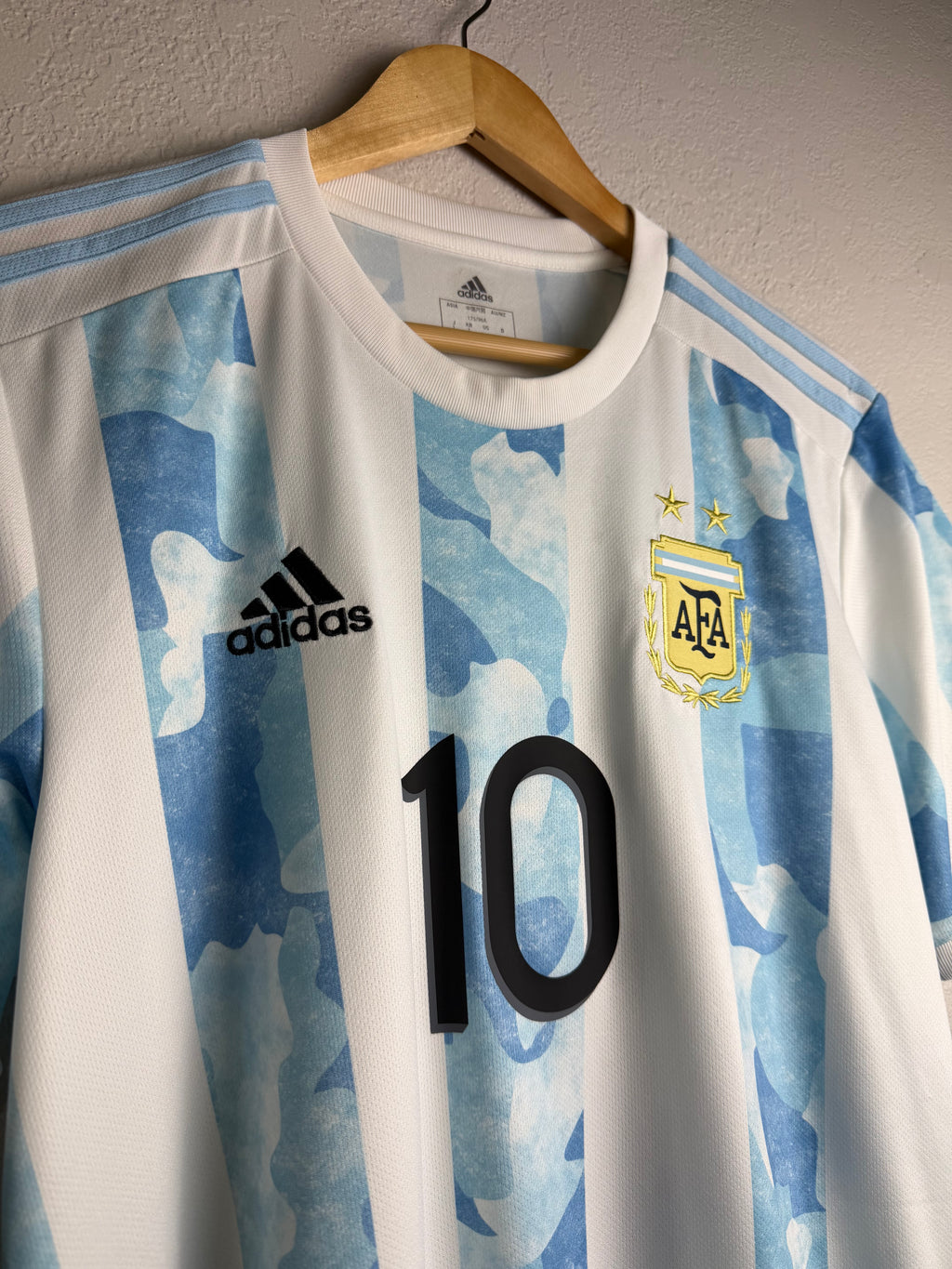 Argentina National Team 2020/21 Home Jersey #10 Messi
