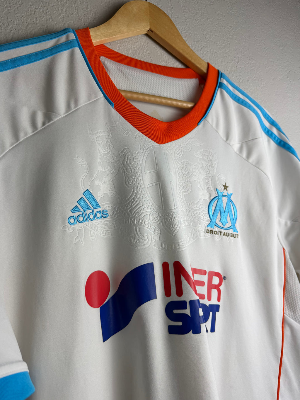 Olympique Marseille 2012/13 Home Jersey #9 Gignac