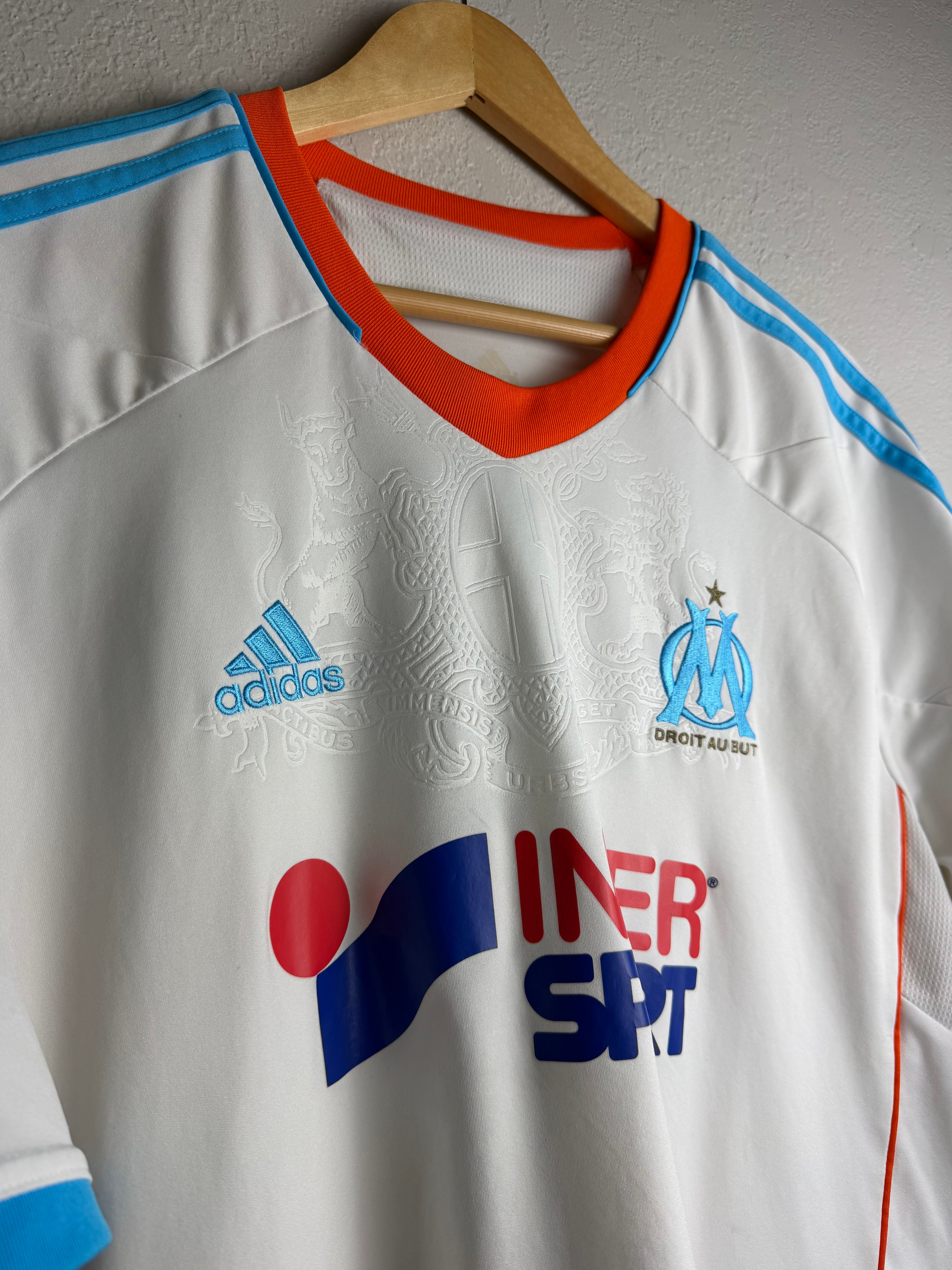 Olympique Marseille 2012/13 Home Jersey #9 Gignac