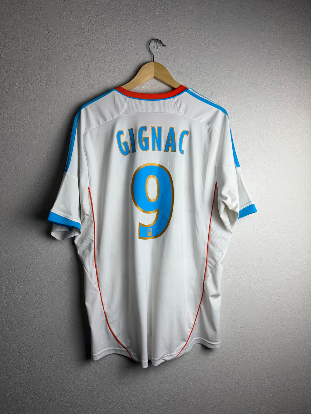 Olympique Marseille 2012/13 Home Jersey #9 Gignac