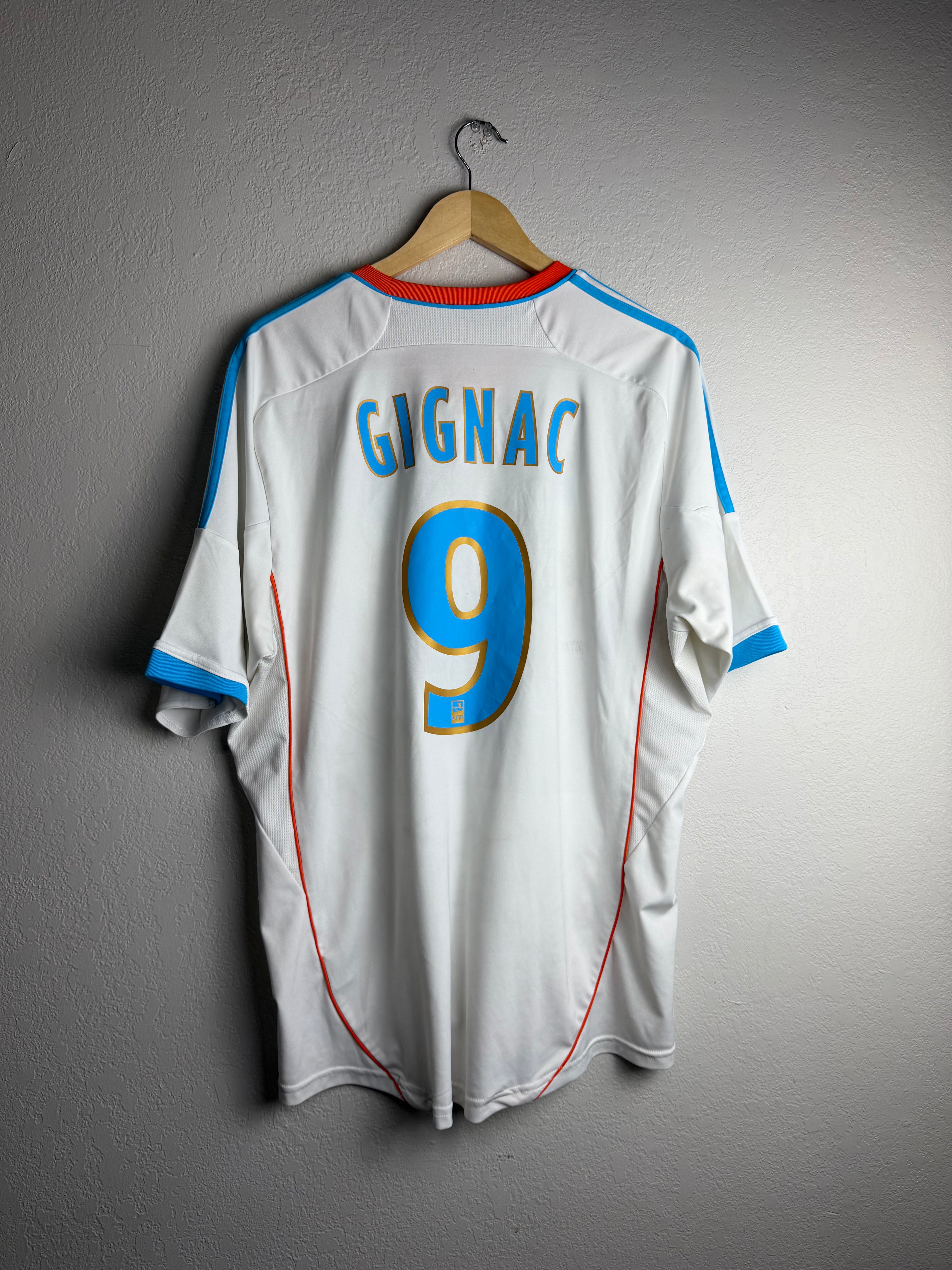 Olympique Marseille 2012/13 Home Jersey #9 Gignac