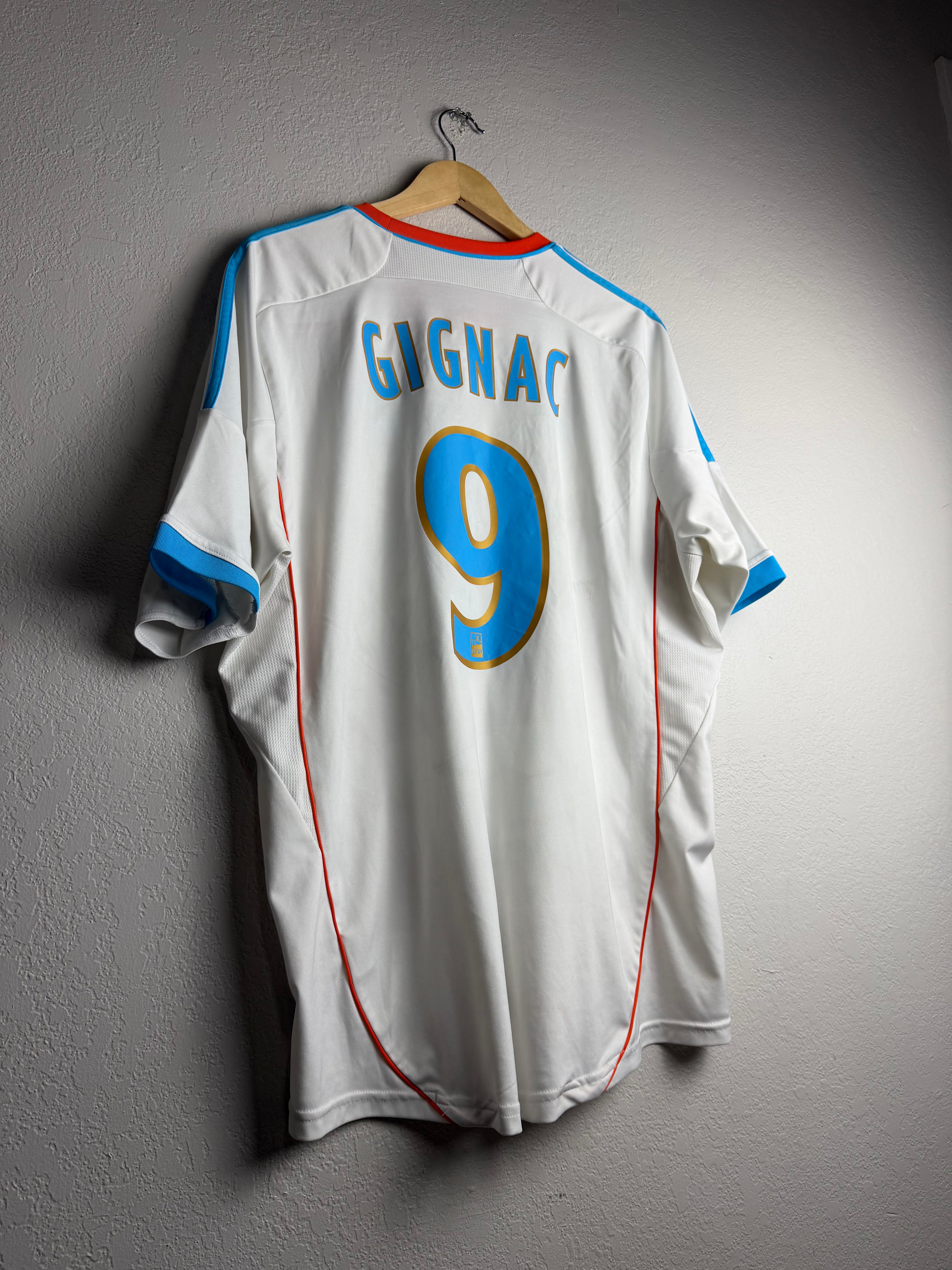 Olympique Marseille 2012/13 Home Jersey #9 Gignac