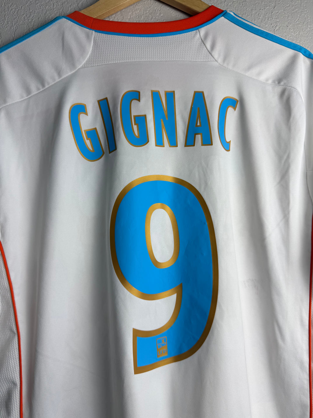 Olympique Marseille 2012/13 Home Jersey #9 Gignac