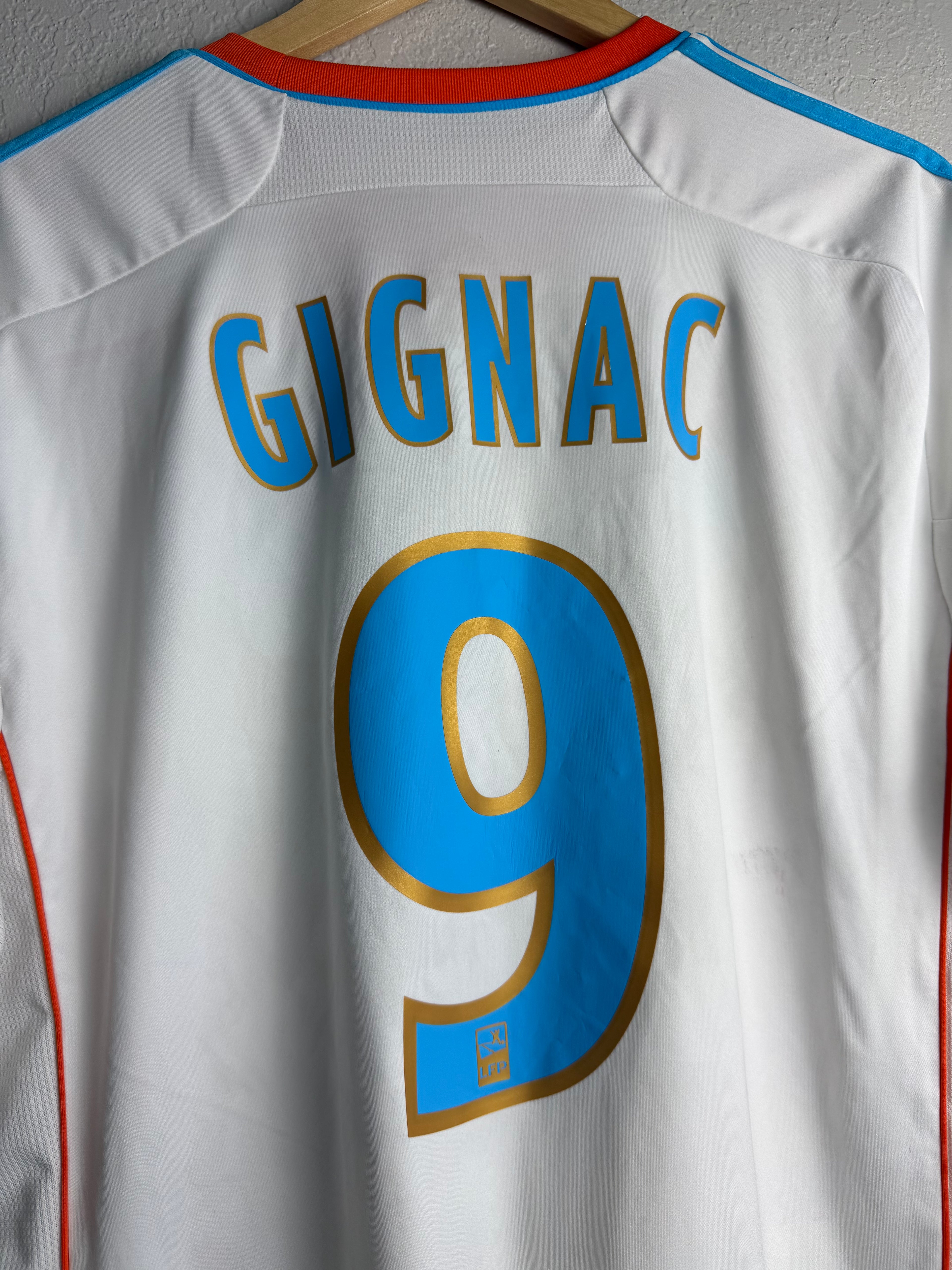 Olympique Marseille 2012/13 Home Jersey #9 Gignac