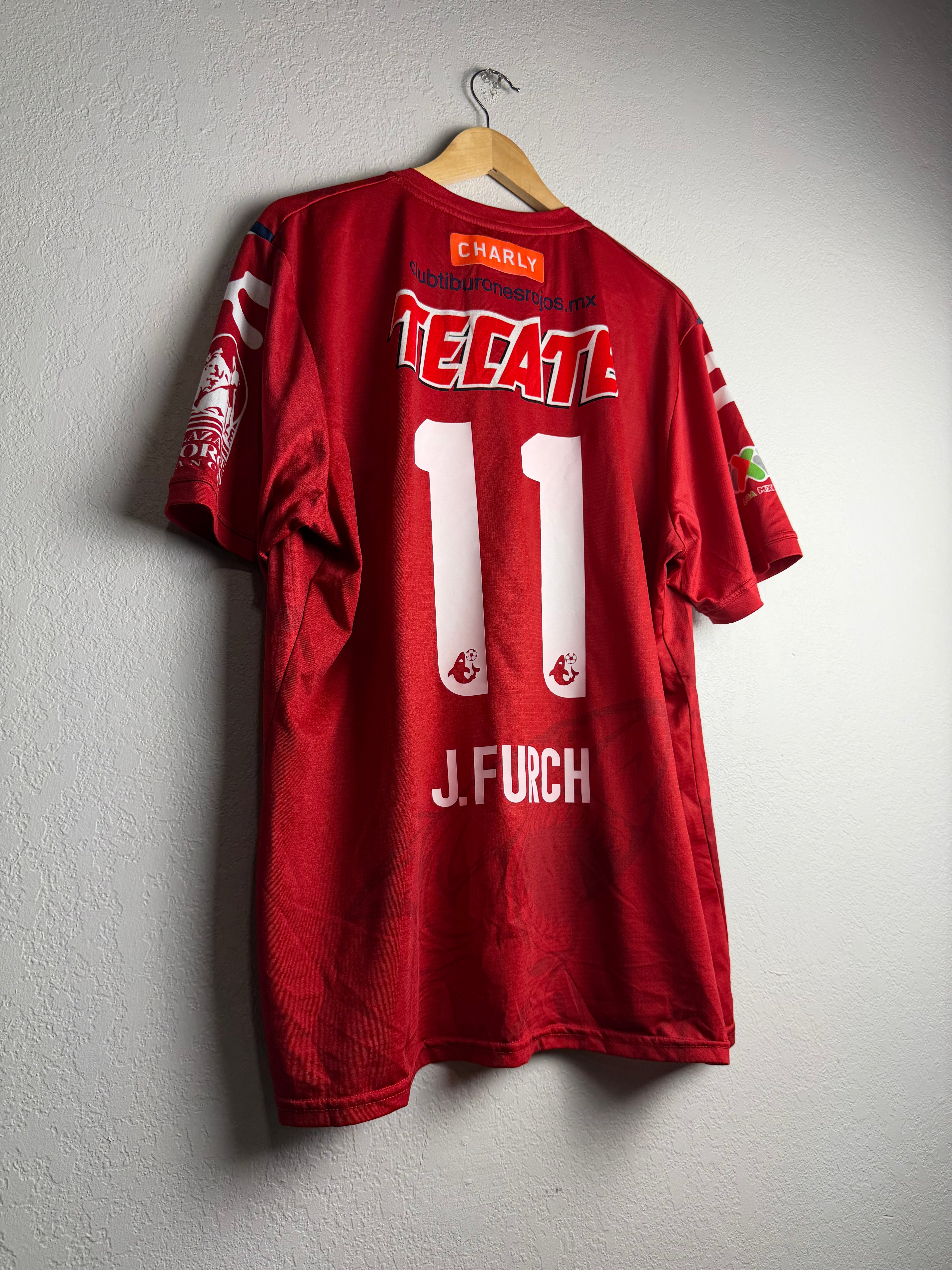 CD Veracruz 2014/15 Home Jersey #11 Furch
