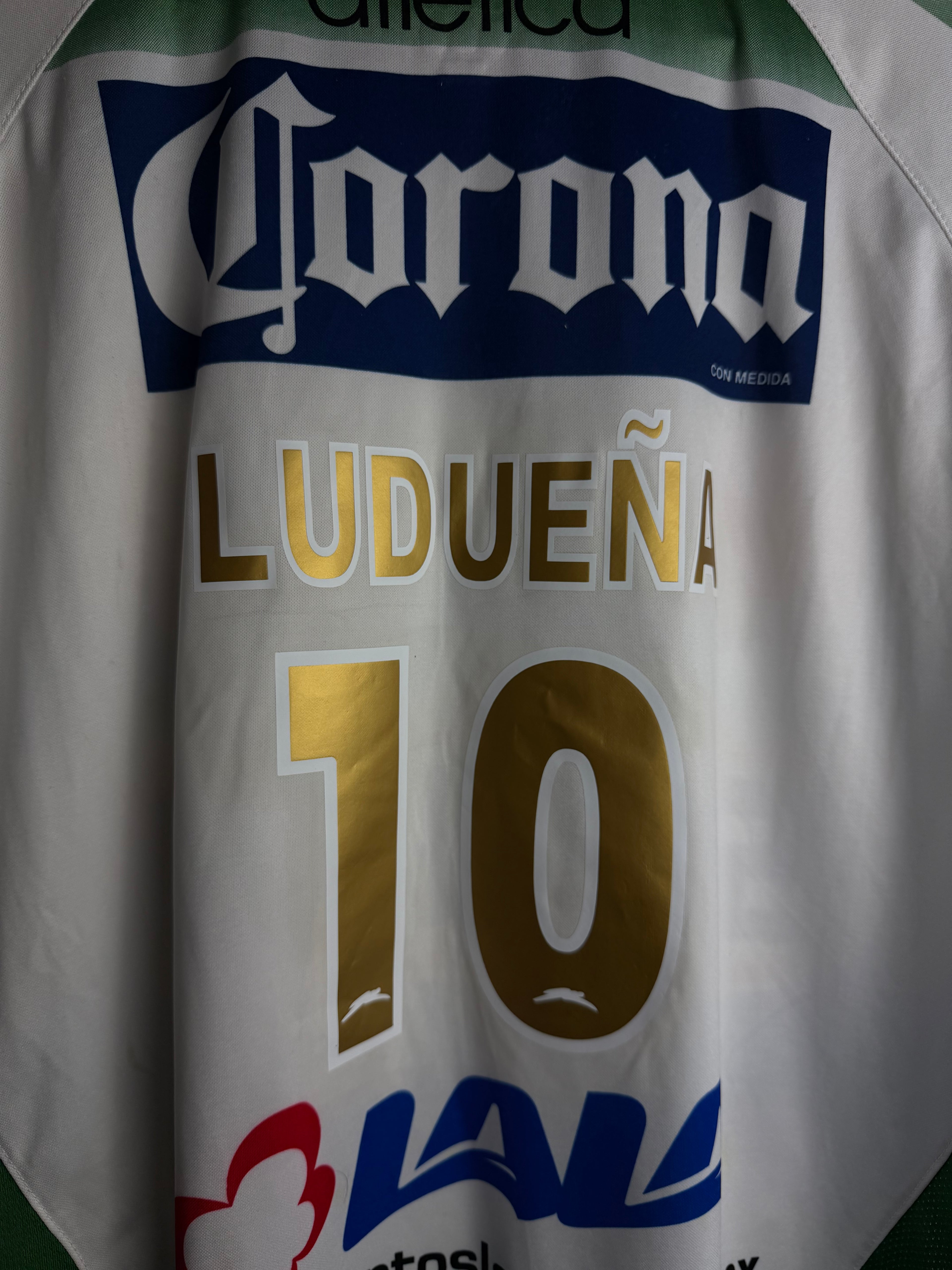 Santos Laguna 2007/08 Home Jersey #10 Ludueña