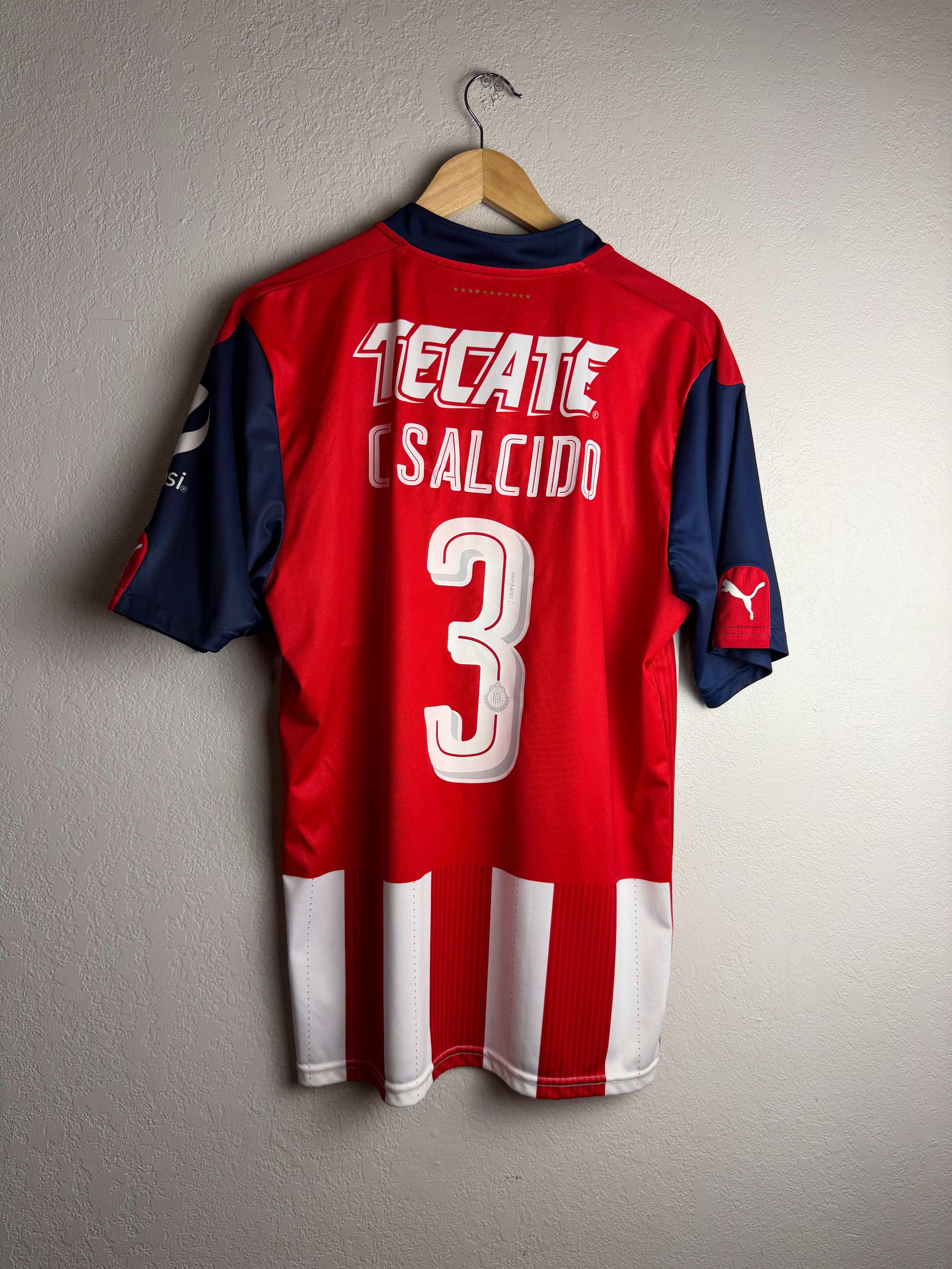 CD Guadalajara Chivas 2016/17 Home Jersey #3 Salcido