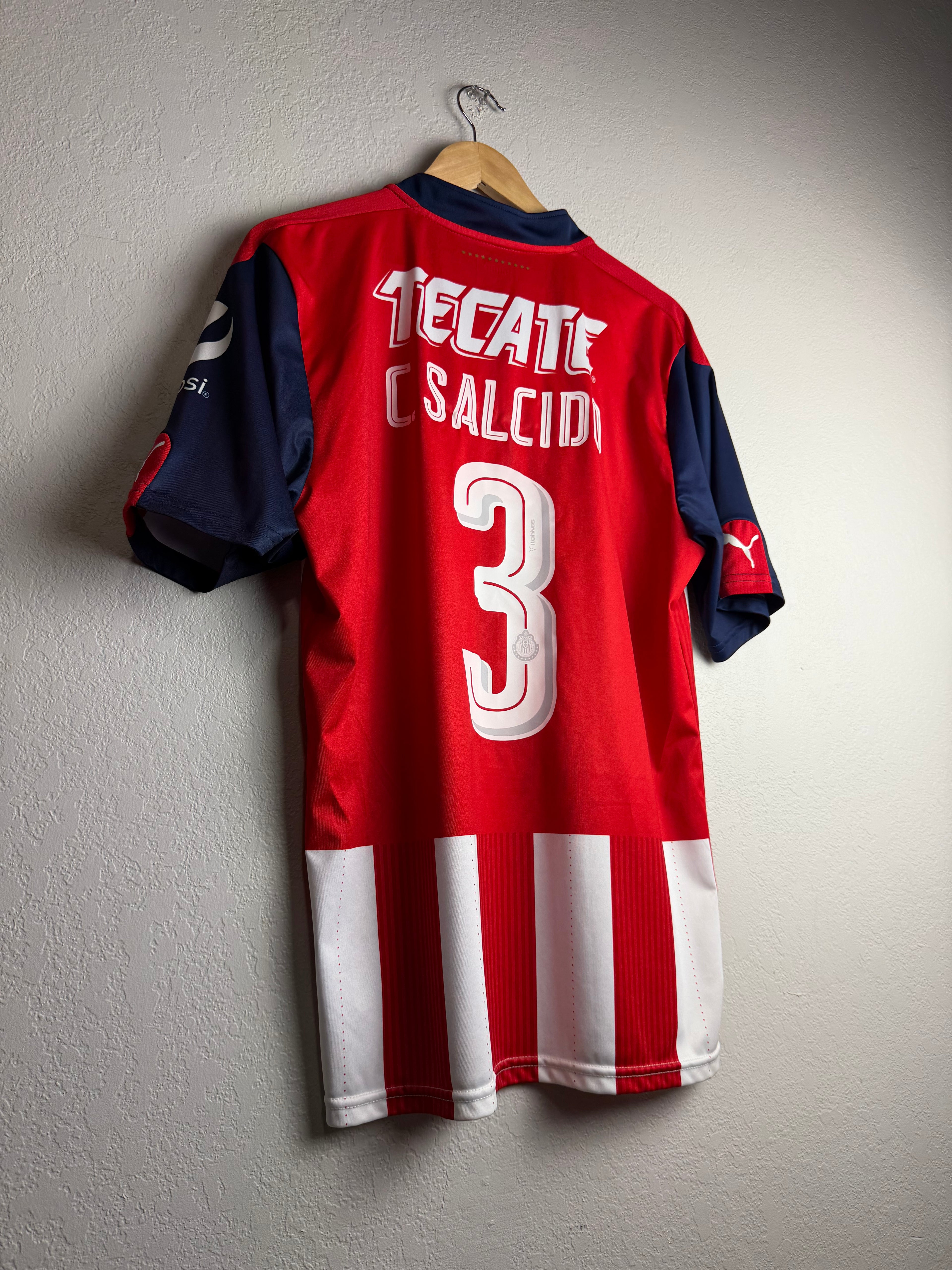 CD Guadalajara Chivas 2016/17 Home Jersey #3 Salcido