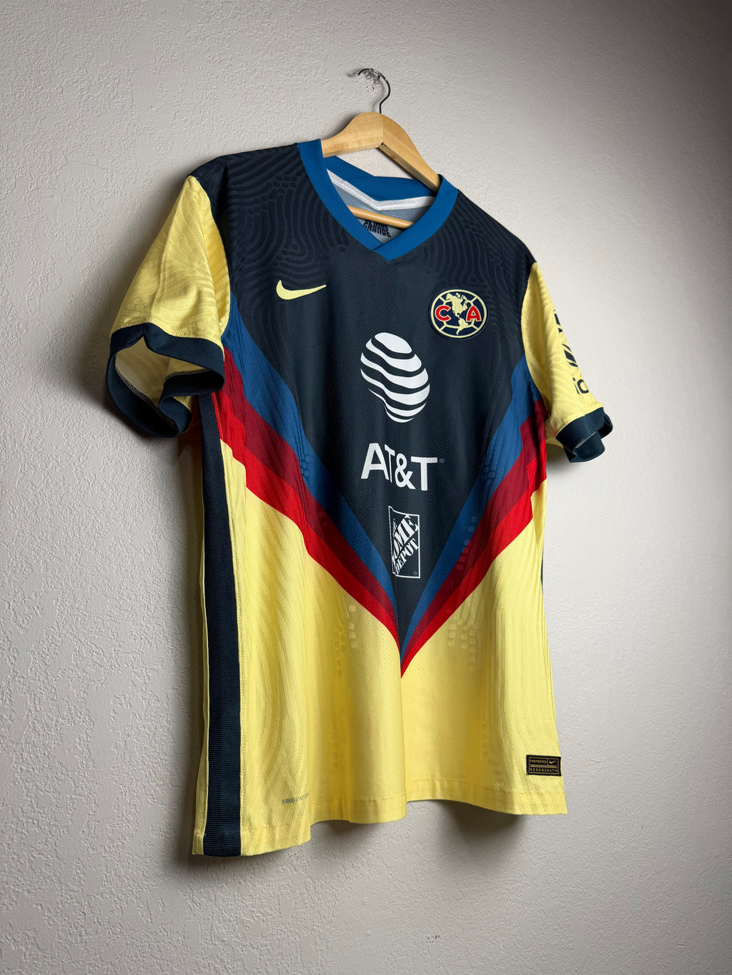 Club America 2020/21 Home Jersey #22 Fidalgo Player Version