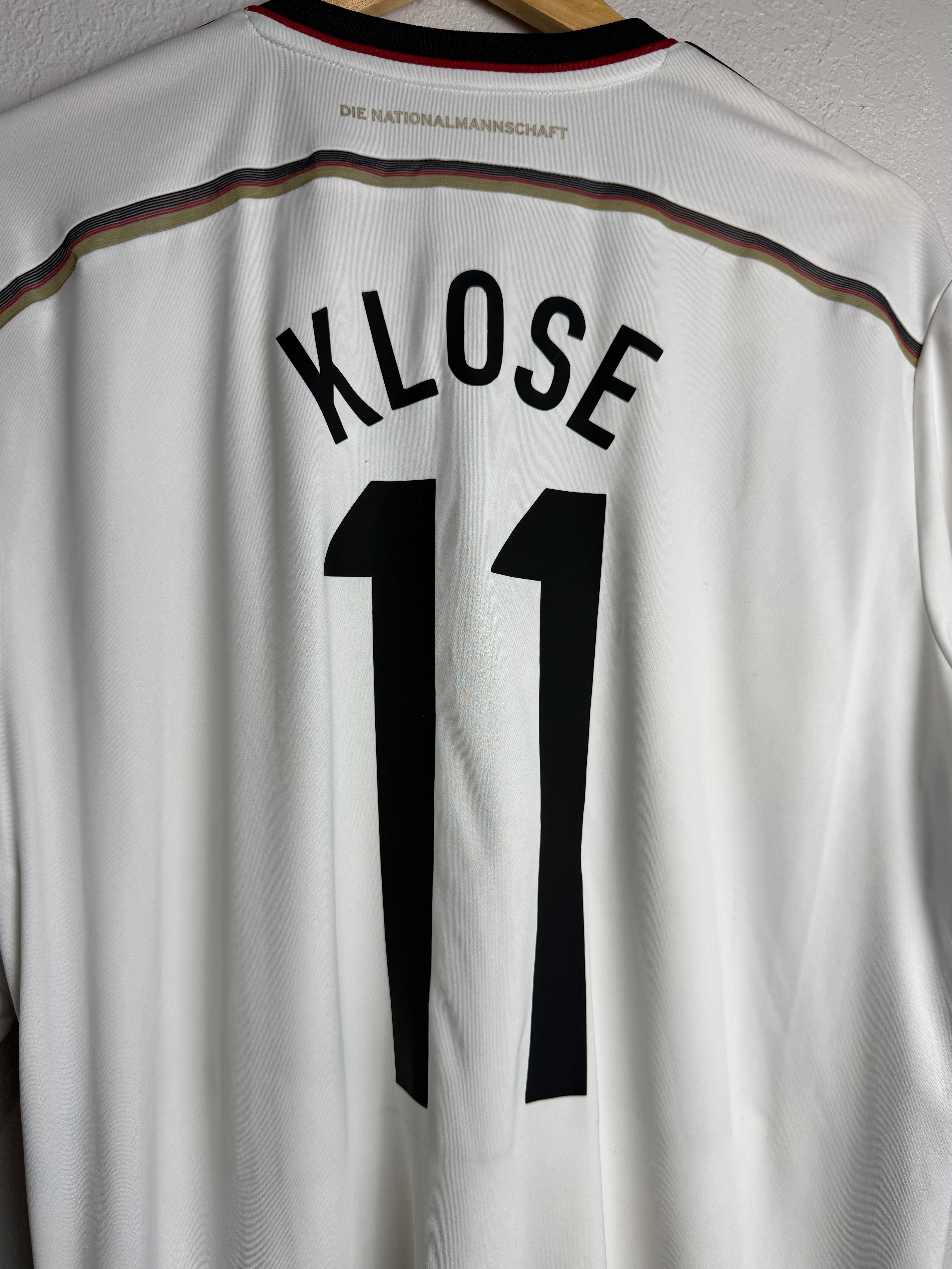 Germany National Team 2014 Home Jersey #11 Klose