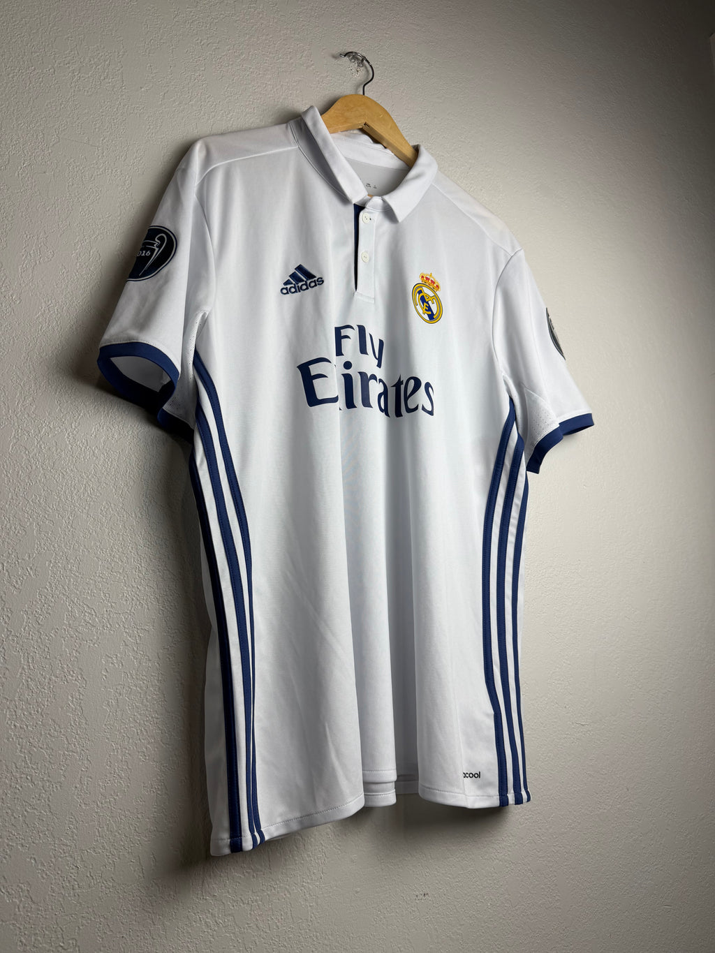 Real Madrid CF 2016/17 Home Jersey #4 Sergio Ramos