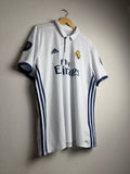 Real Madrid CF 2016/17 Home Jersey #4 Sergio Ramos
