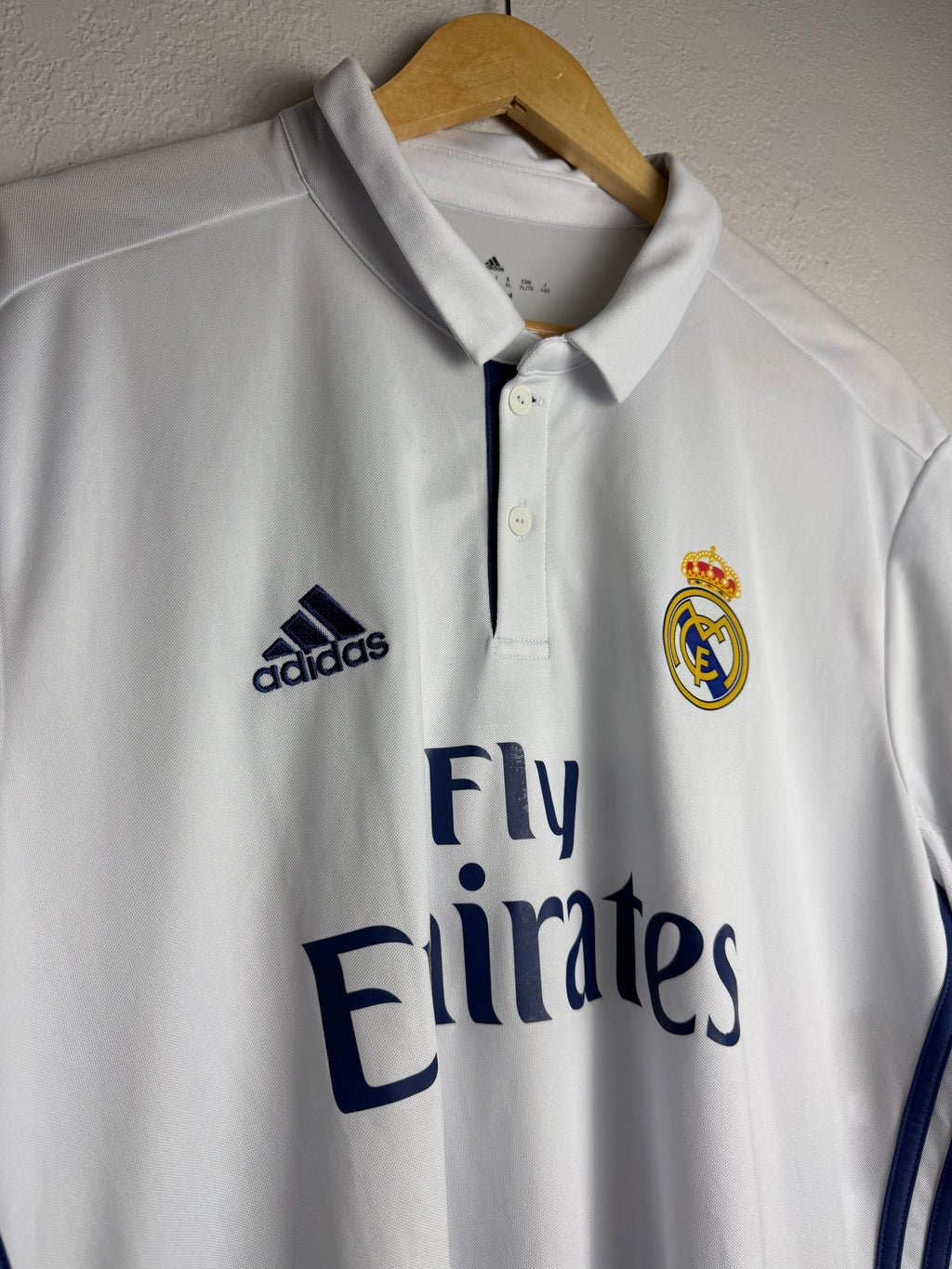 Real Madrid CF 2016/17 Home Jersey #4 Sergio Ramos