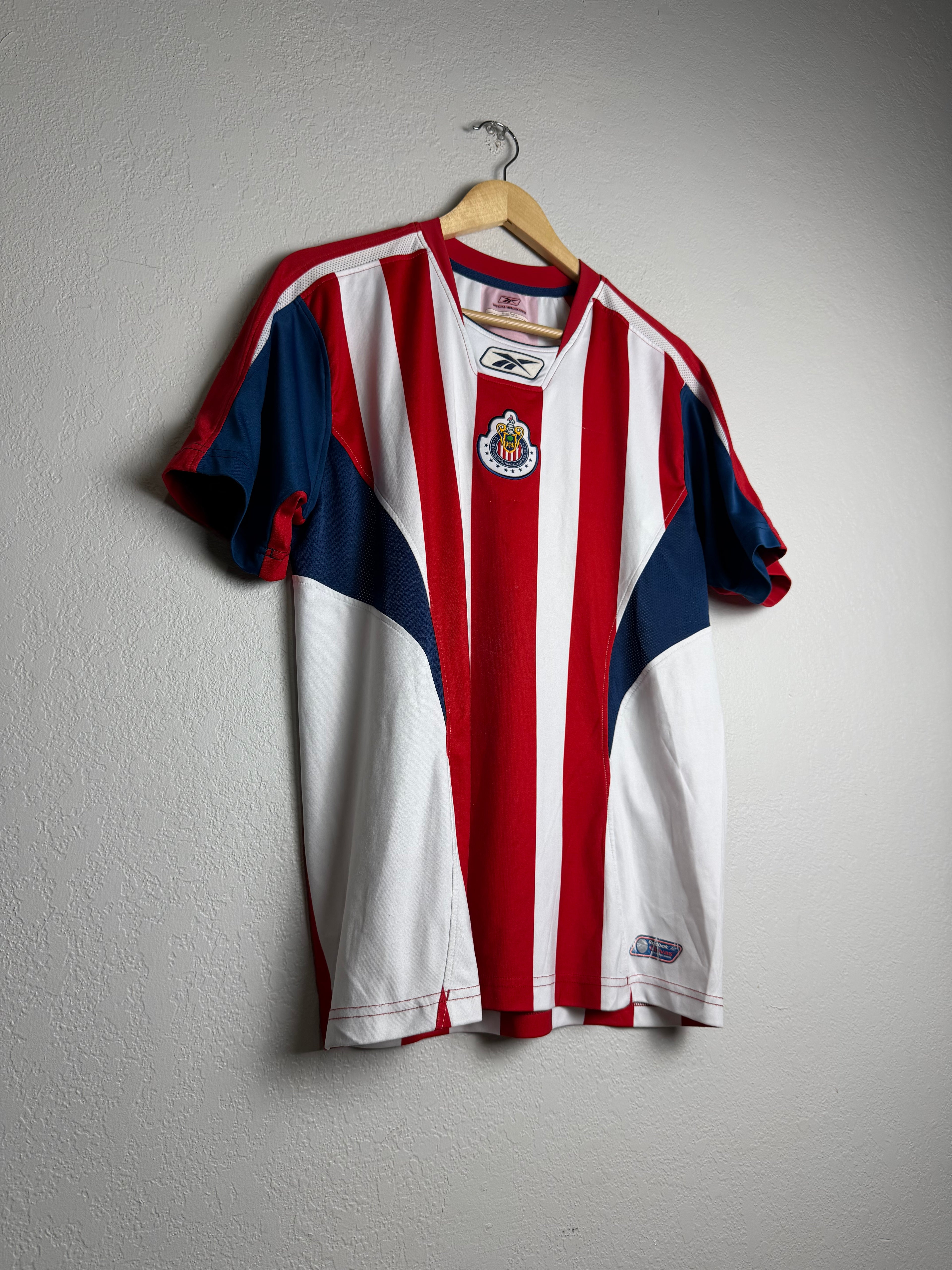 CD Guadalajara Chivas 2005 Home Jersey #100 Bofo