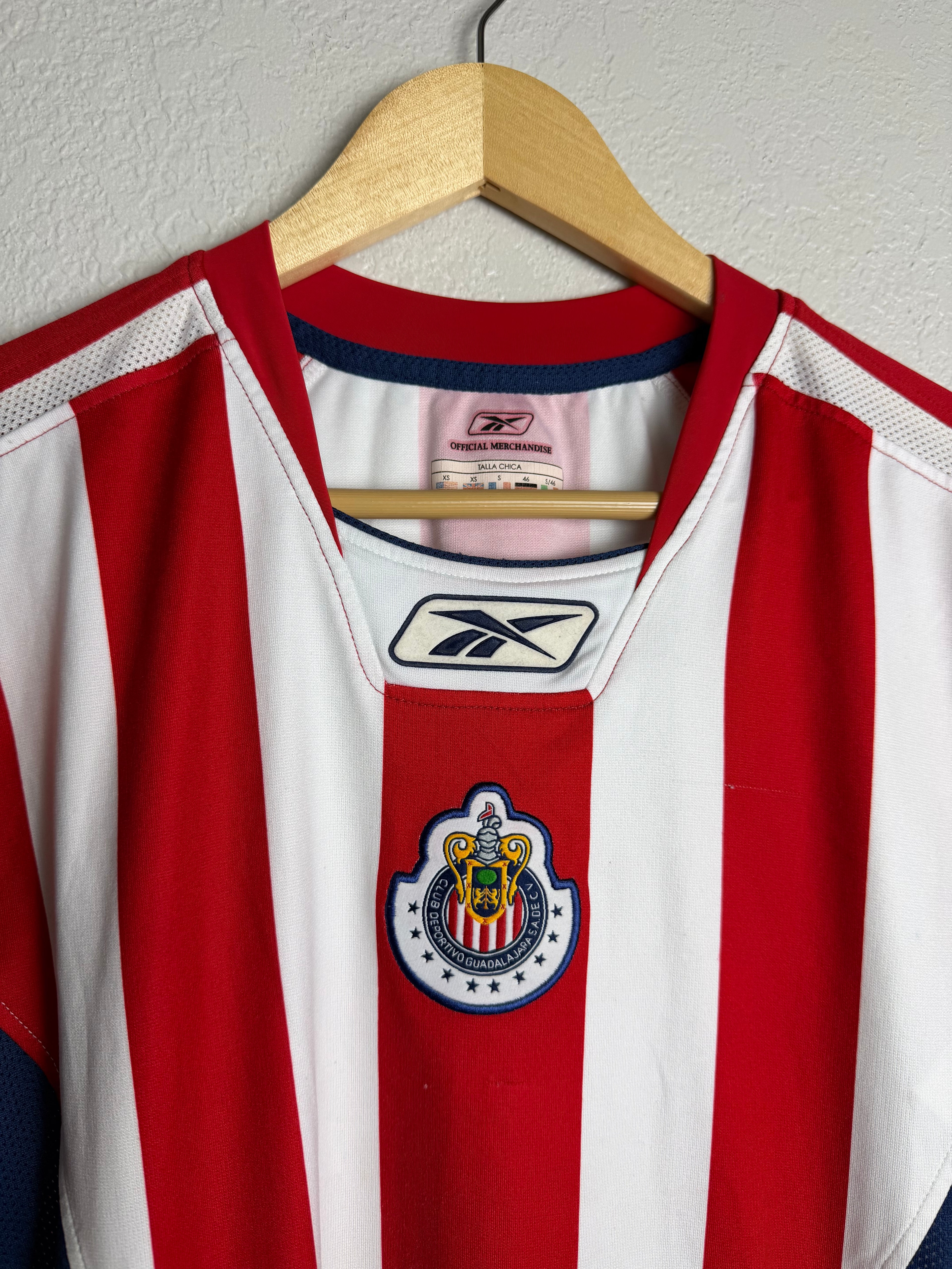 CD Guadalajara Chivas 2005 Home Jersey #100 Bofo