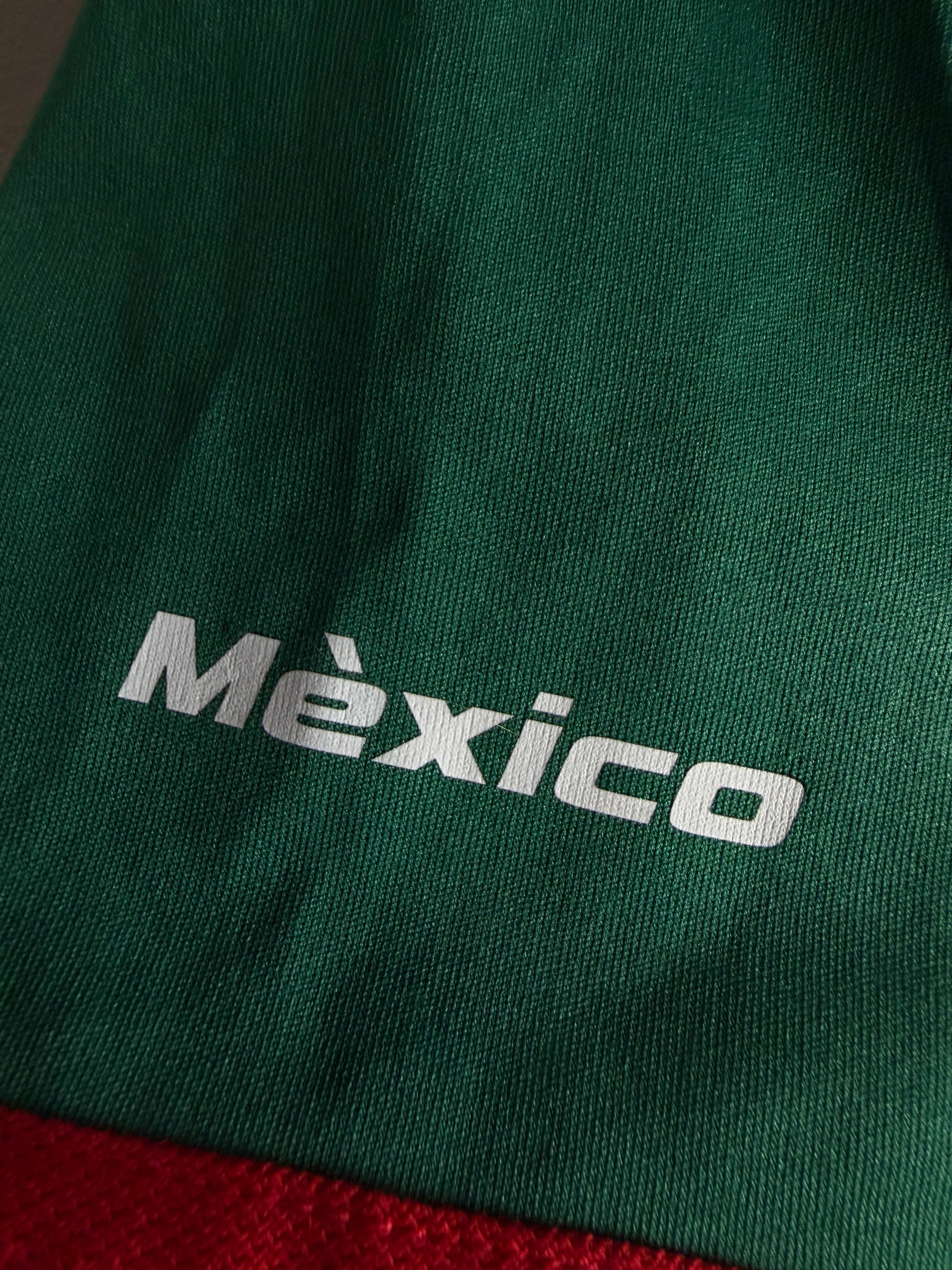 Mexico National Team 2002 Home Jersey #21 Arellano