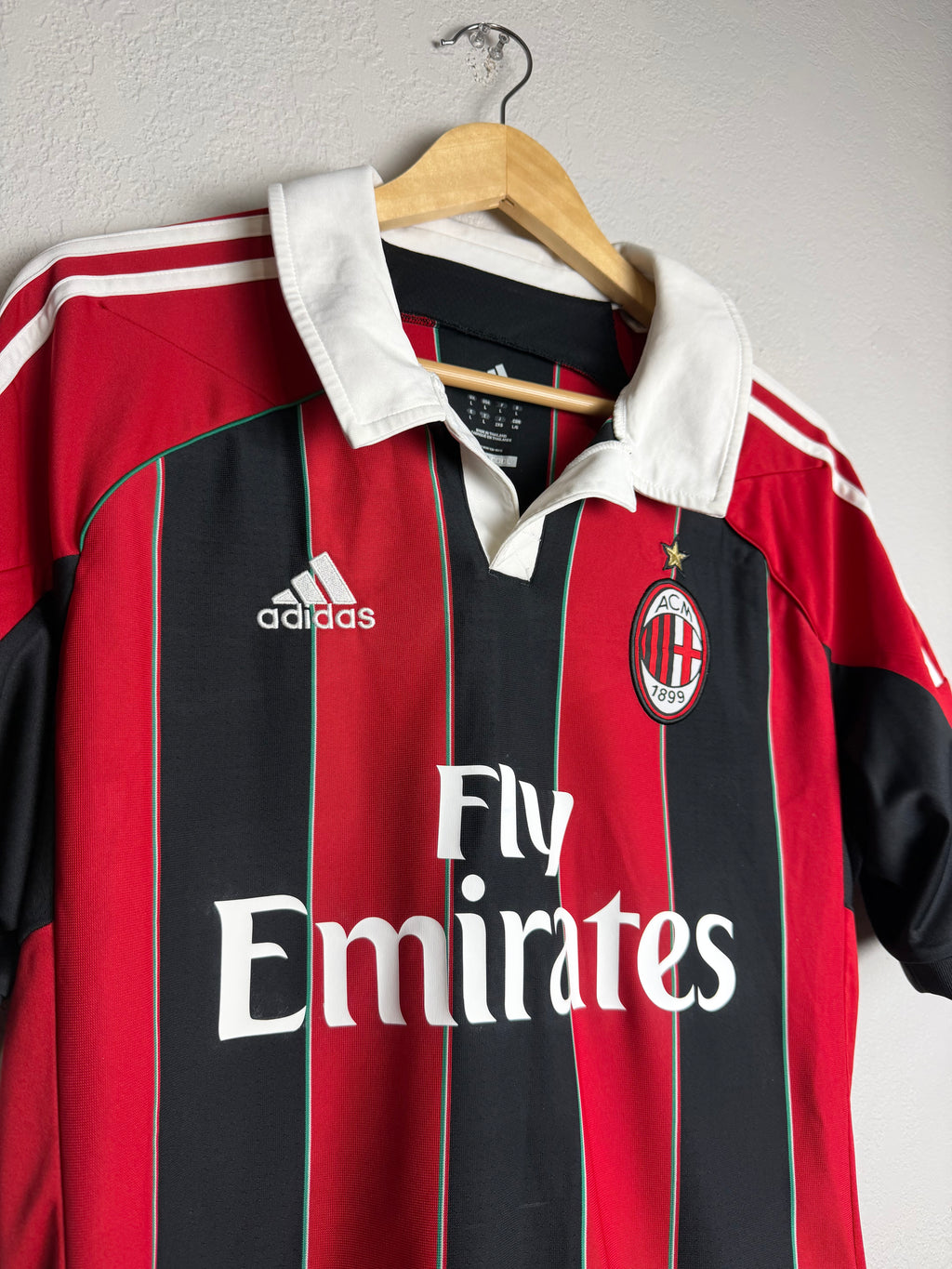 AC Milan 2012/13 Home Jersey #45 Balotelli