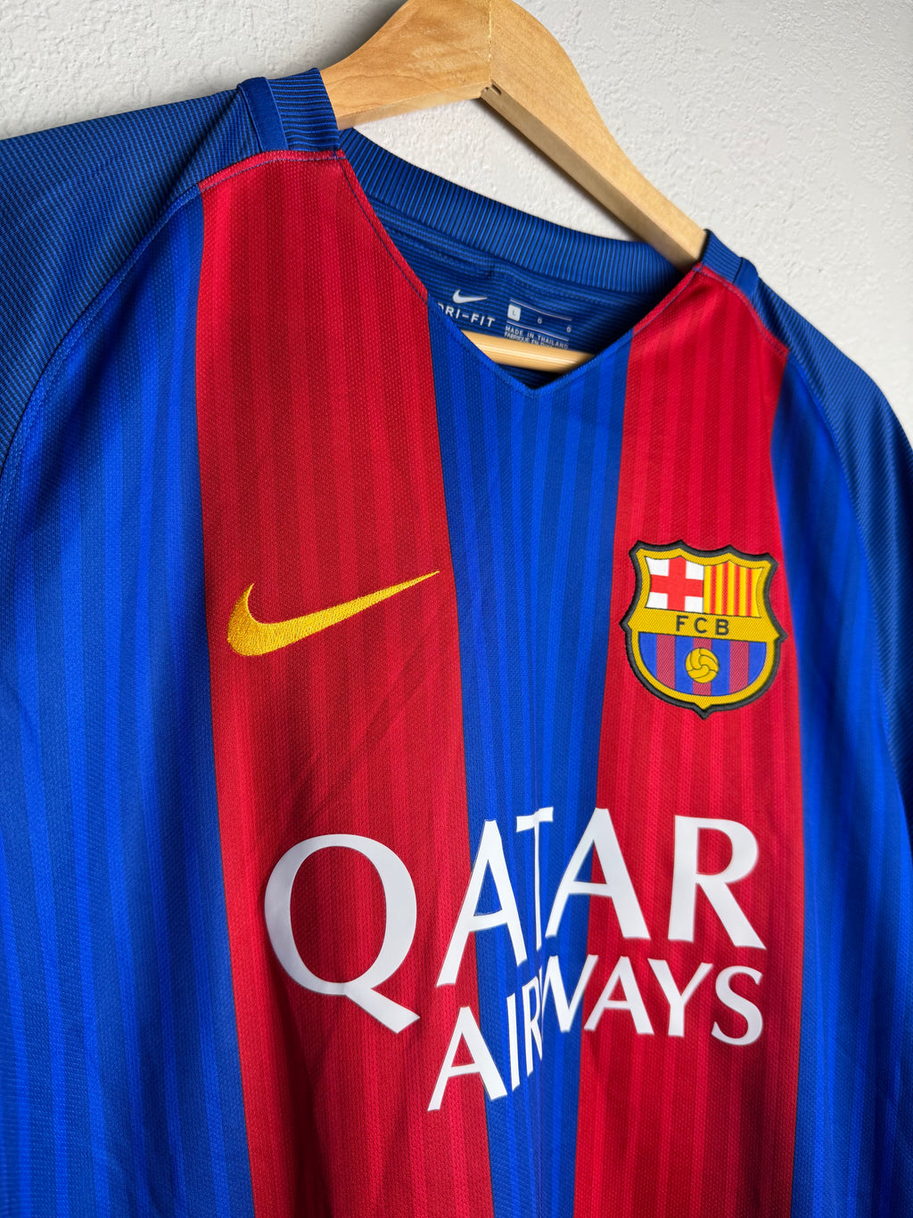 FC Barcelona 2016/17 Home Jersey #10 Messi