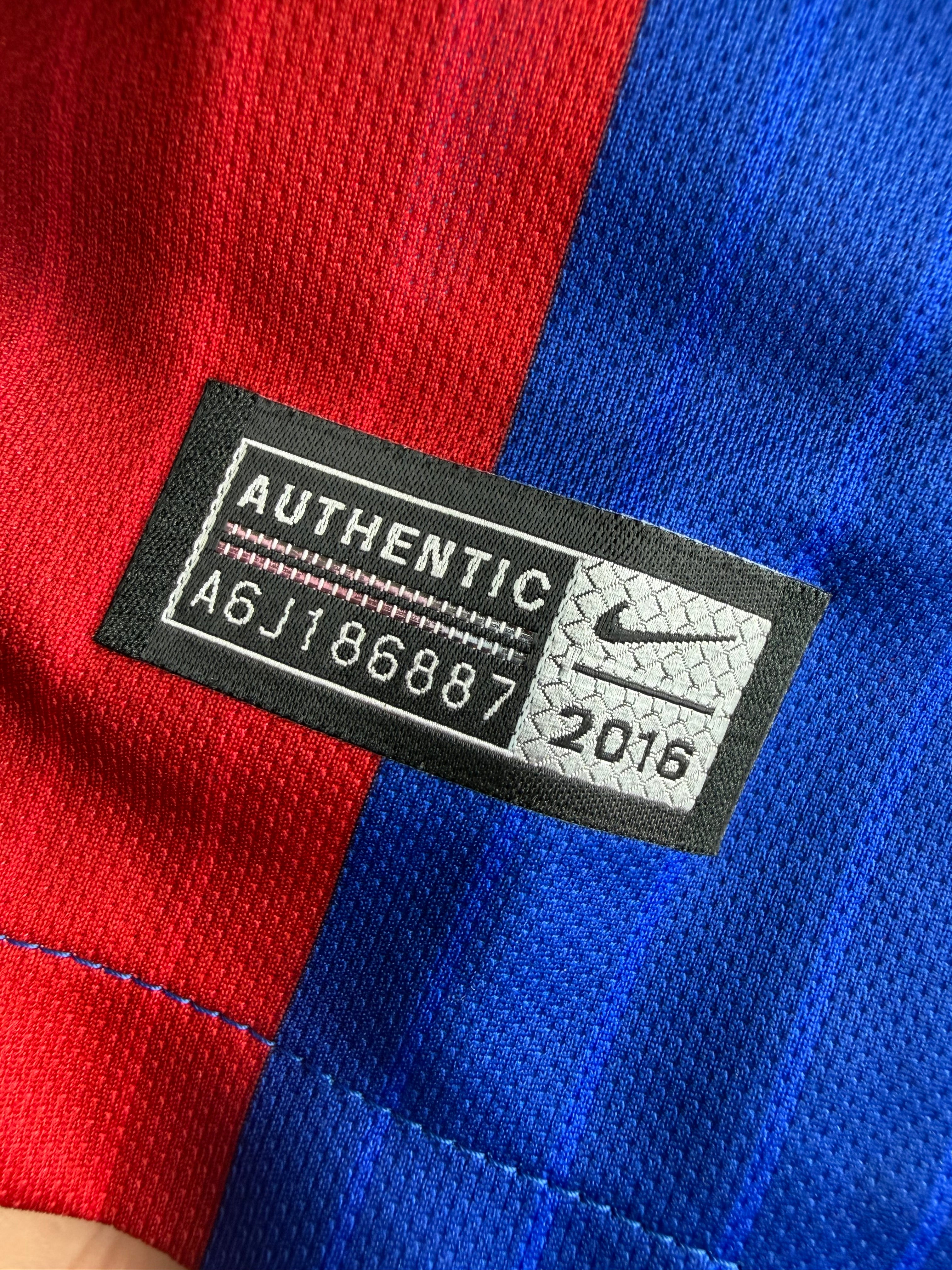 FC Barcelona 2016/17 Home Jersey #10 Messi