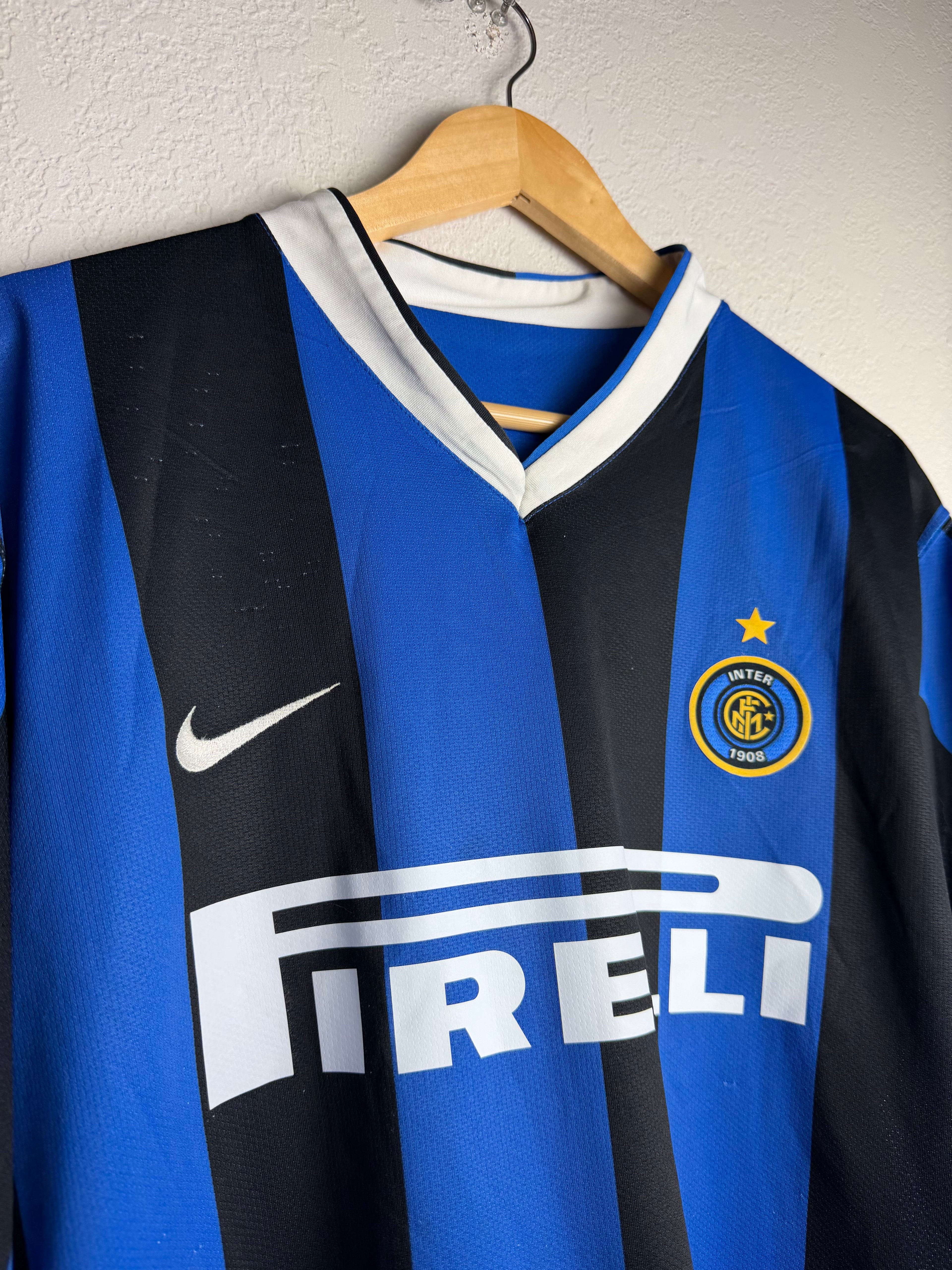 Inter Milan 2006/07 Home Soccer Jersey #7 Figo