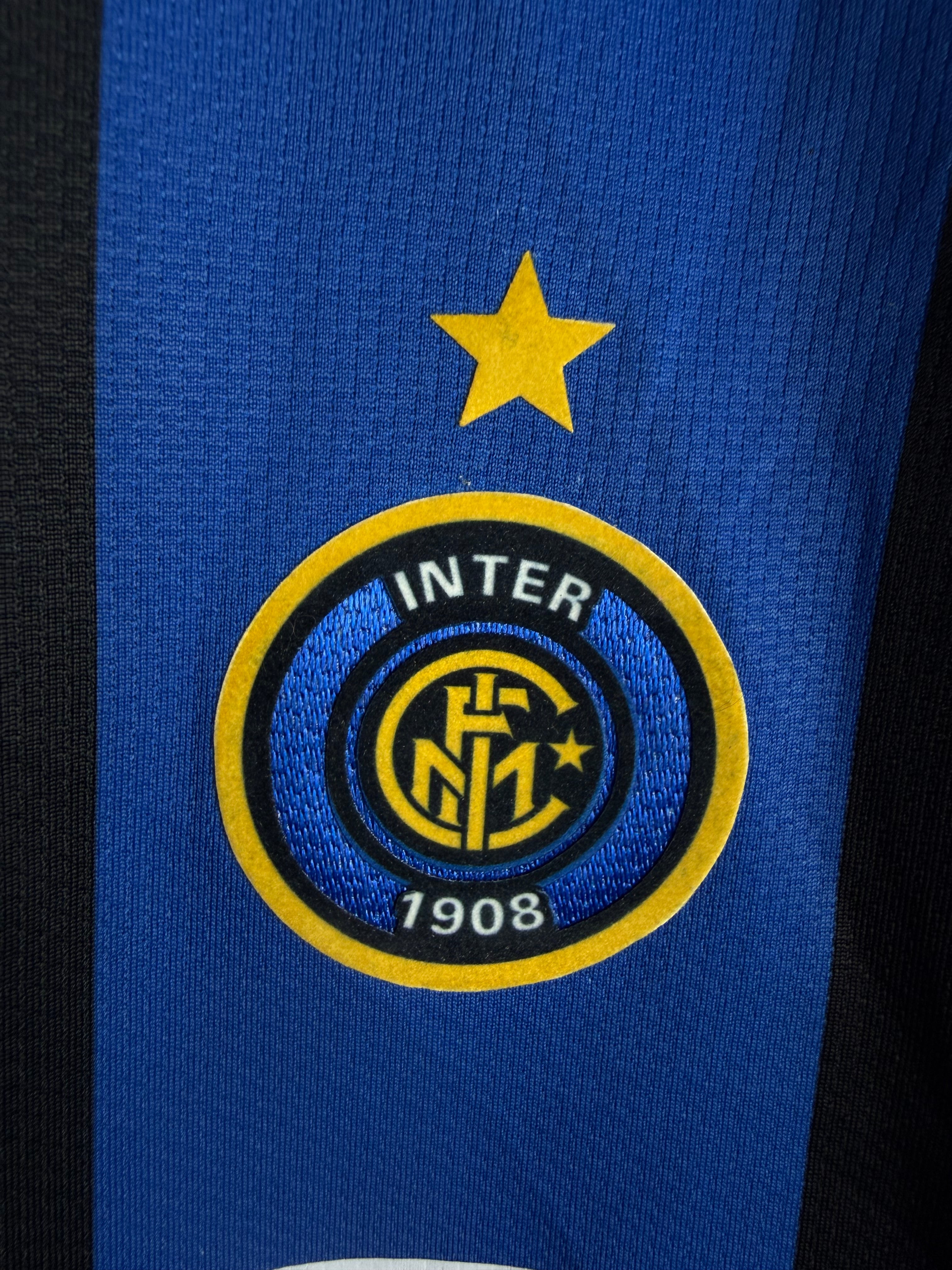 Inter Milan 2006/07 Home Soccer Jersey #7 Figo