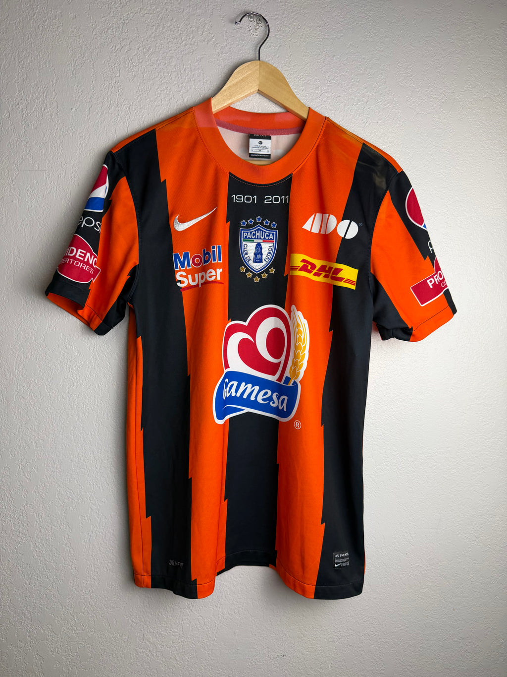 Pachuca FC 2011/12 Away Jersey #21 H. Herrera
