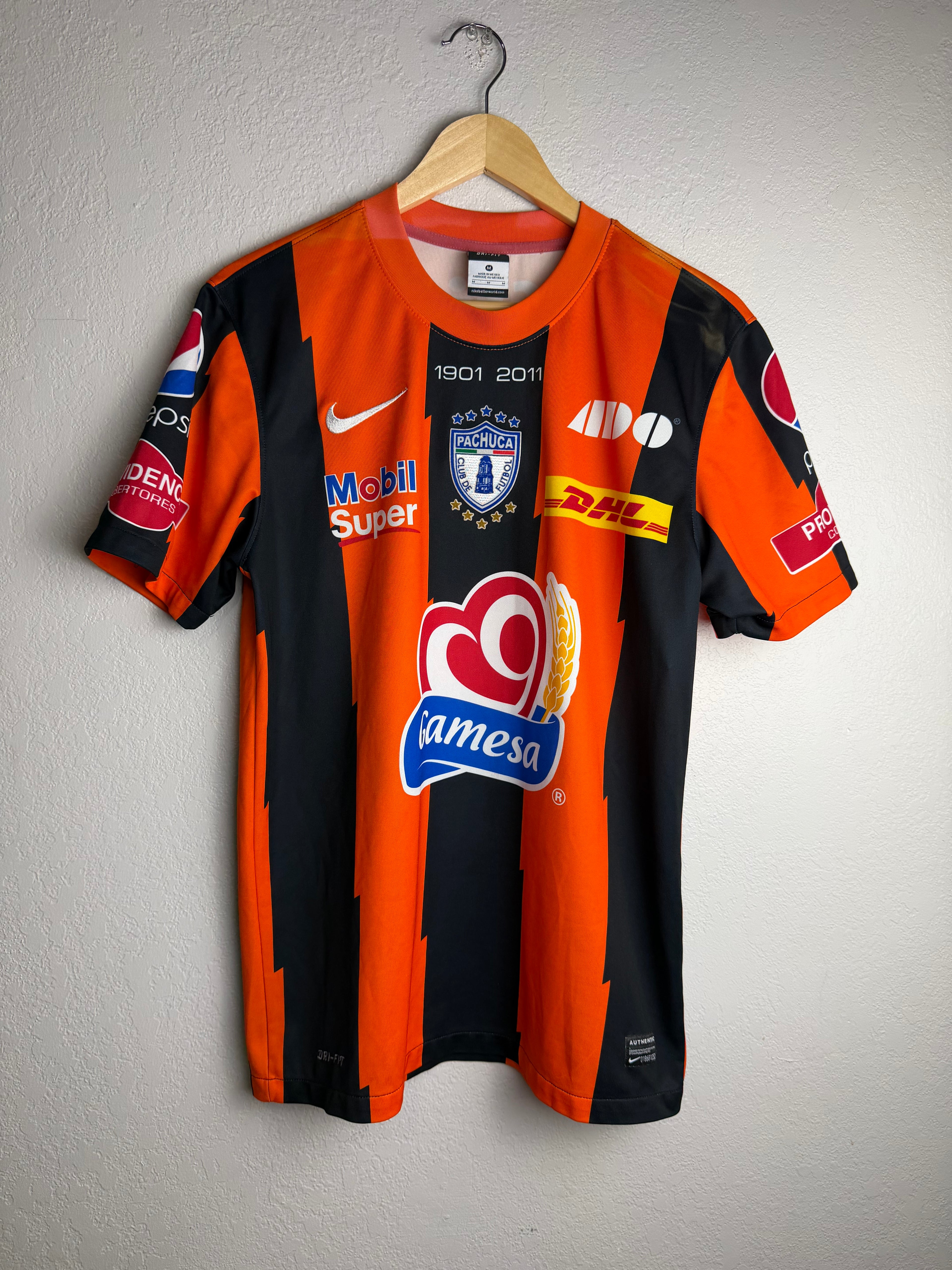 Pachuca FC 2011/12 Away Jersey #21 H. Herrera