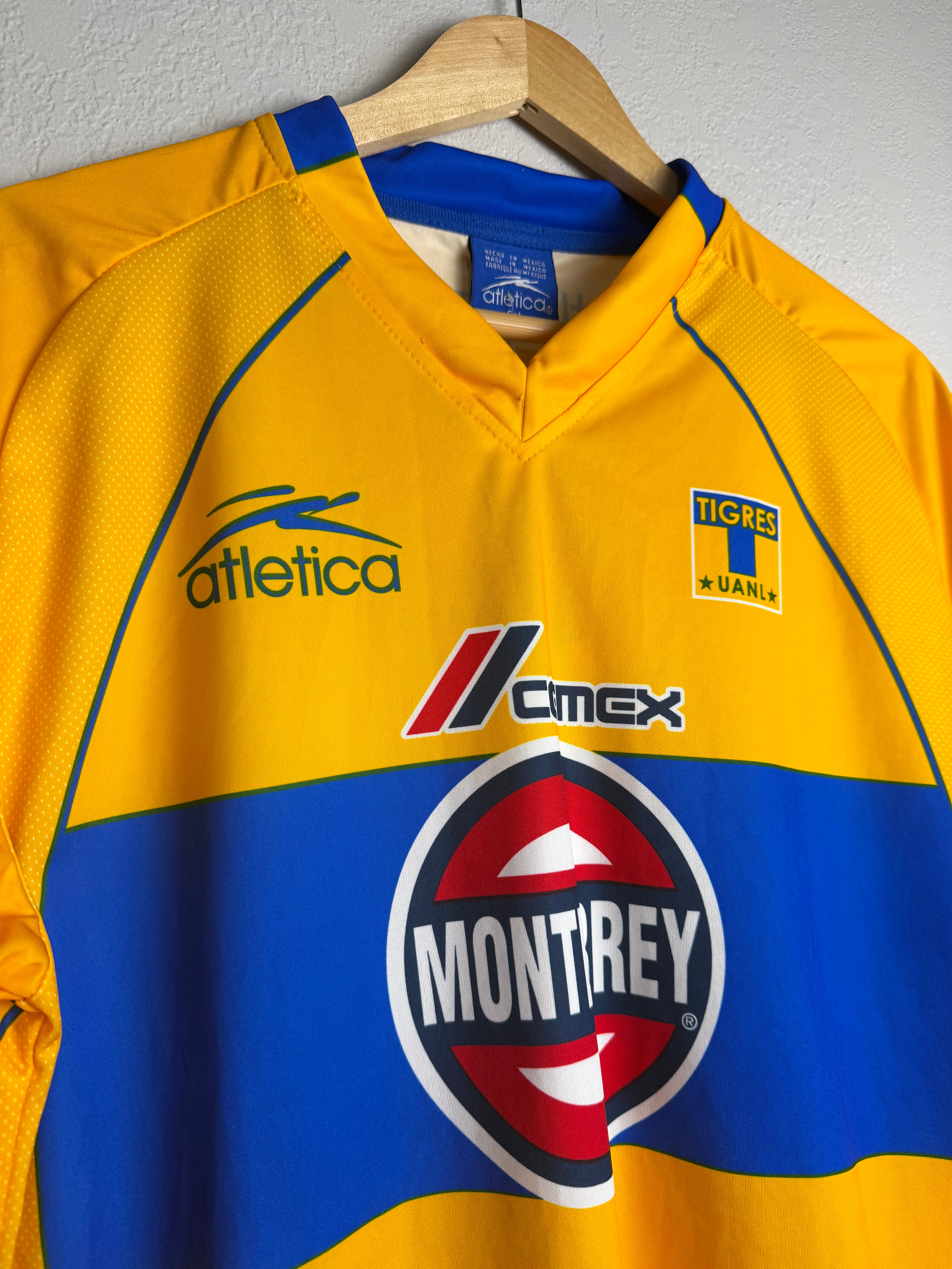Tigres UANL 2004/05 Home Soccer Jersey