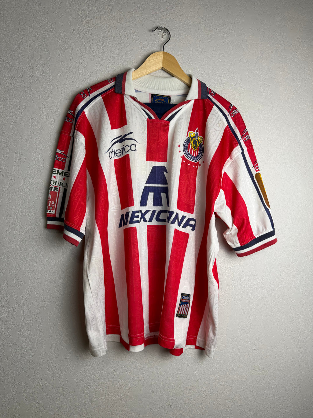 CD Guadalajara Chivas 1997/98 Home Jersey #8 Sanchez
