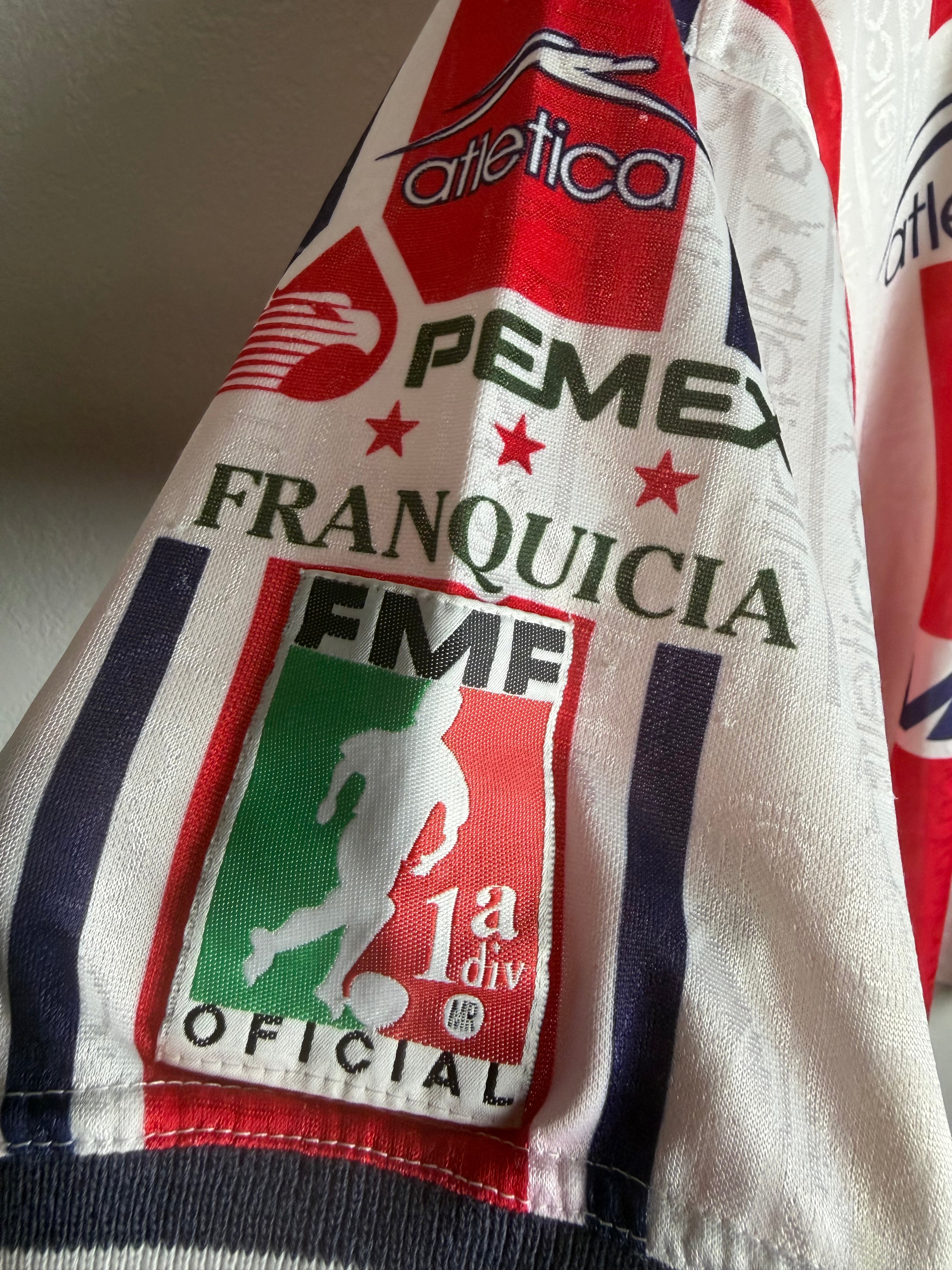 CD Guadalajara Chivas 1997/98 Home Jersey #8 Sanchez