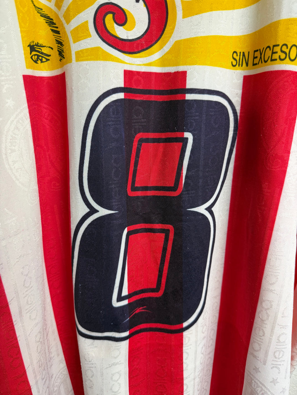 CD Guadalajara Chivas 1997/98 Home Jersey #8 Sanchez