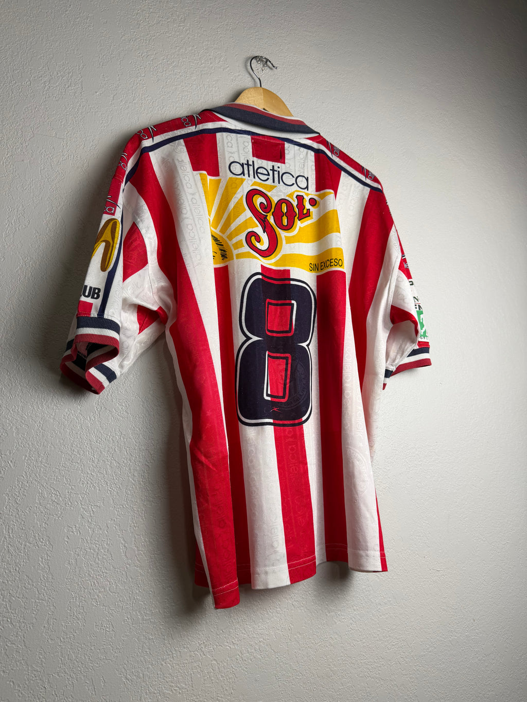 CD Guadalajara Chivas 1997/98 Home Jersey #8 Sanchez