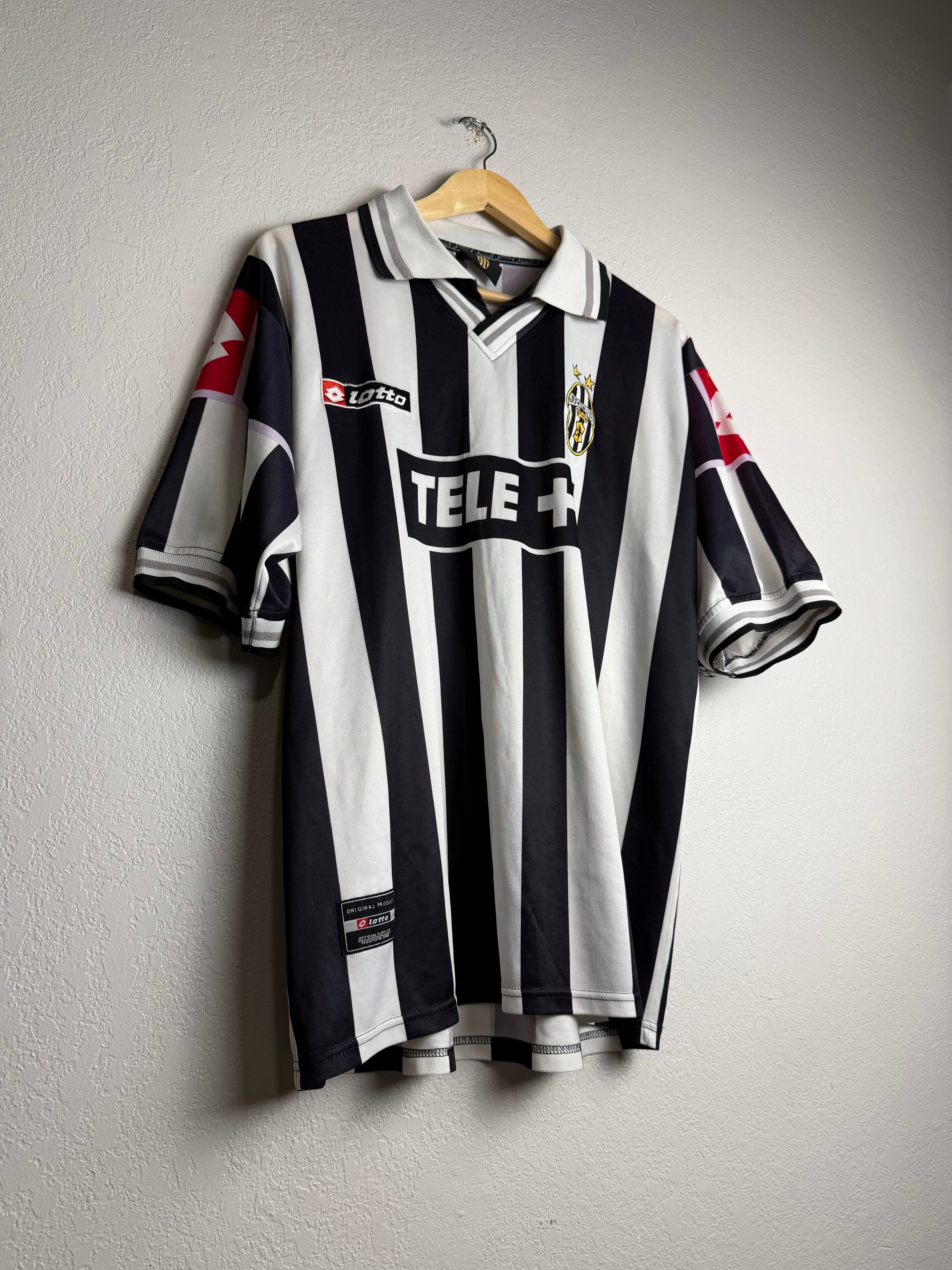 Juventus 2000/01 Home Soccer Jersey #10 Del Piero