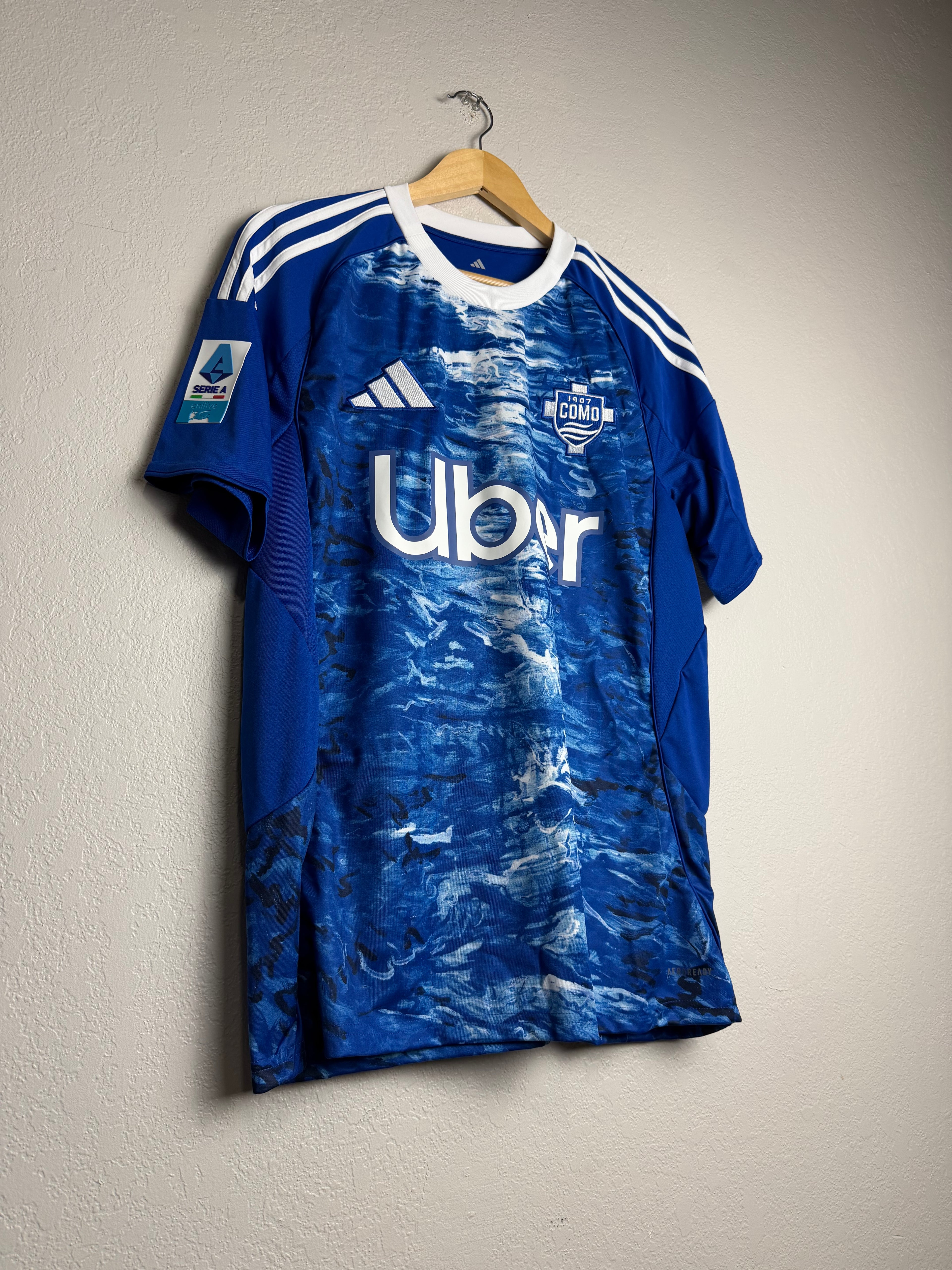 Como FC 2025/26 Home Jersey #10 Nico Paz