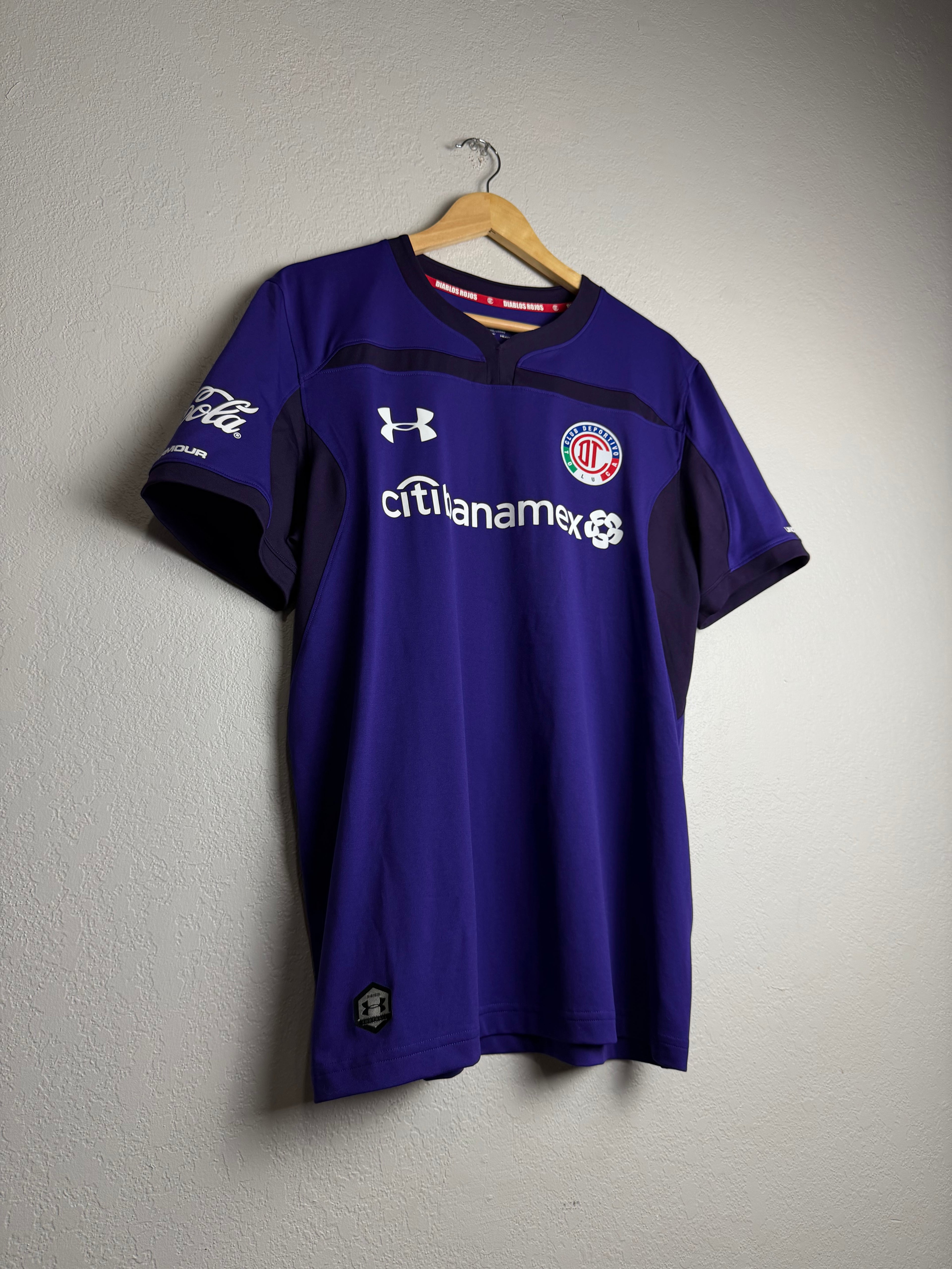 Club Deportivo Toluca 2018/19 Goalkeeper Home Jersey #1 Tala
