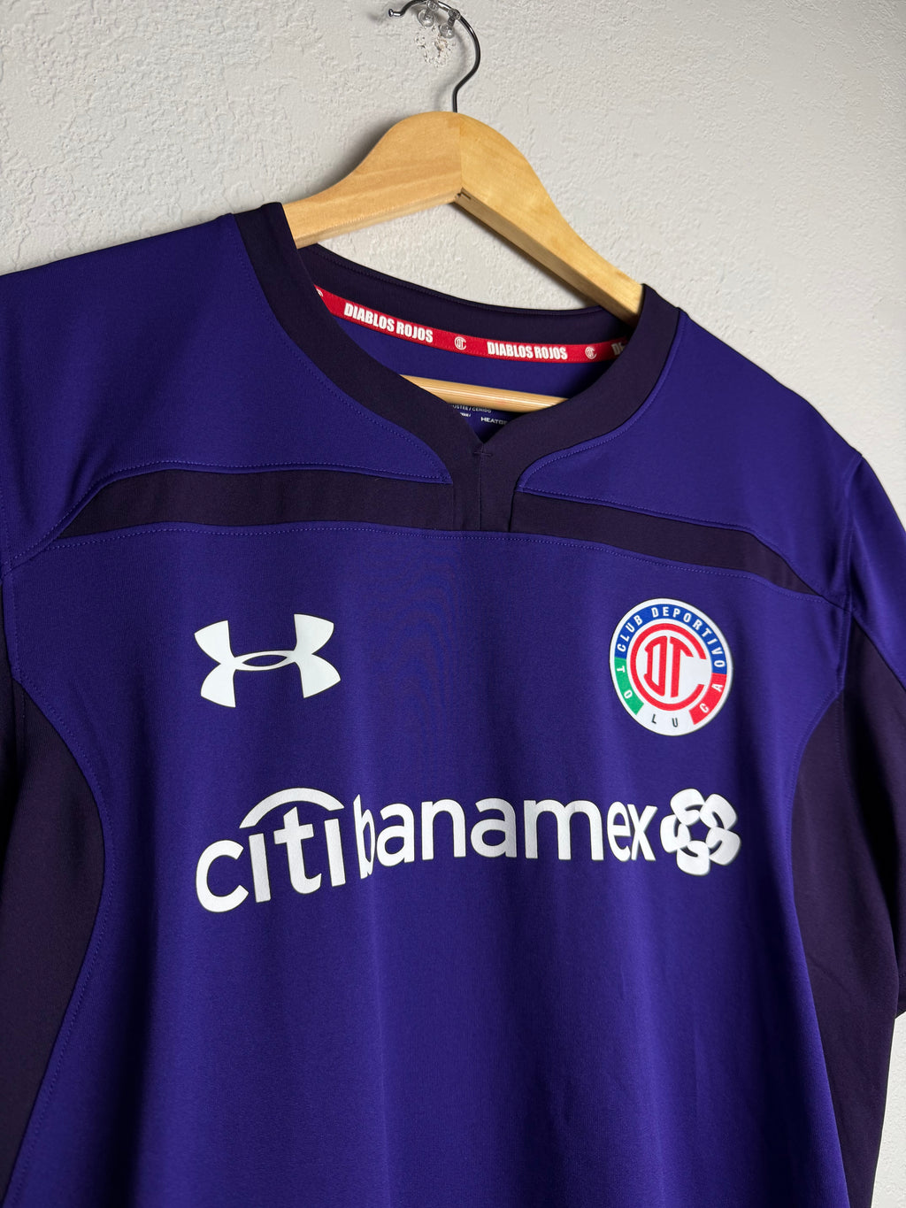 Club Deportivo Toluca 2018/19 Goalkeeper Home Jersey #1 Tala