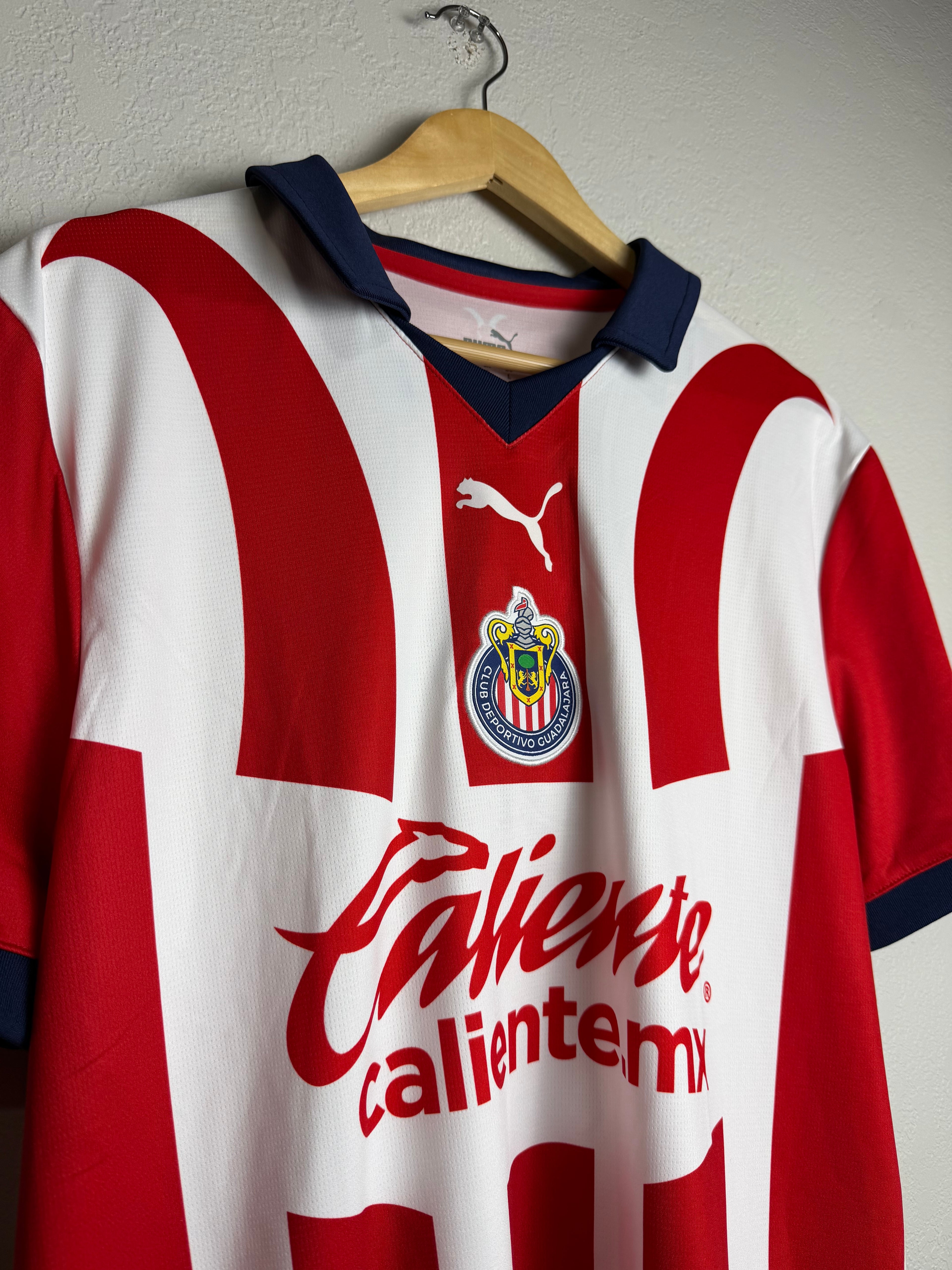 CD Guadalajara Chivas 2023/24 Home Jersey #34 A. Gonzalez