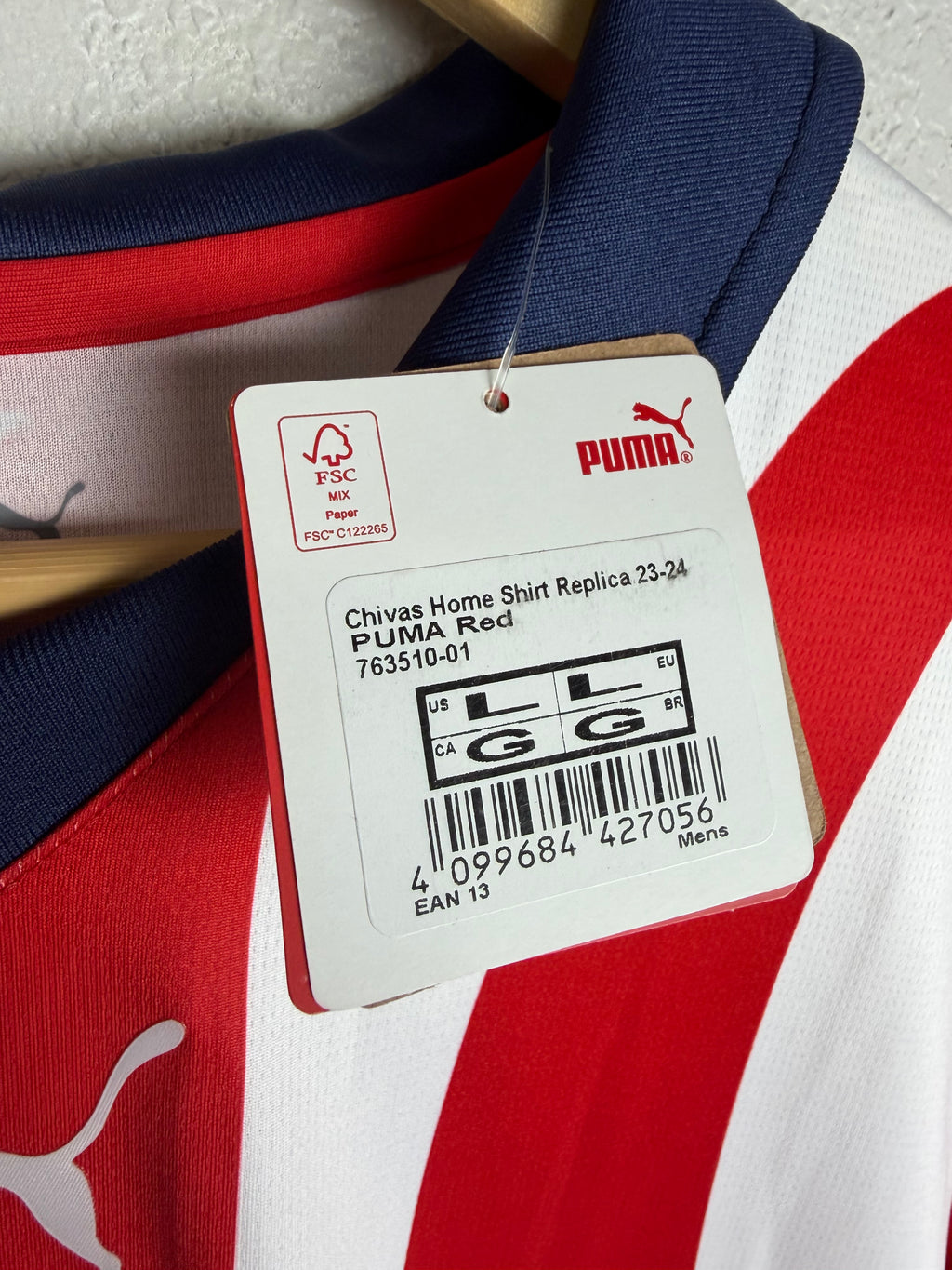 CD Guadalajara Chivas 2023/24 Home Jersey #34 A. Gonzalez